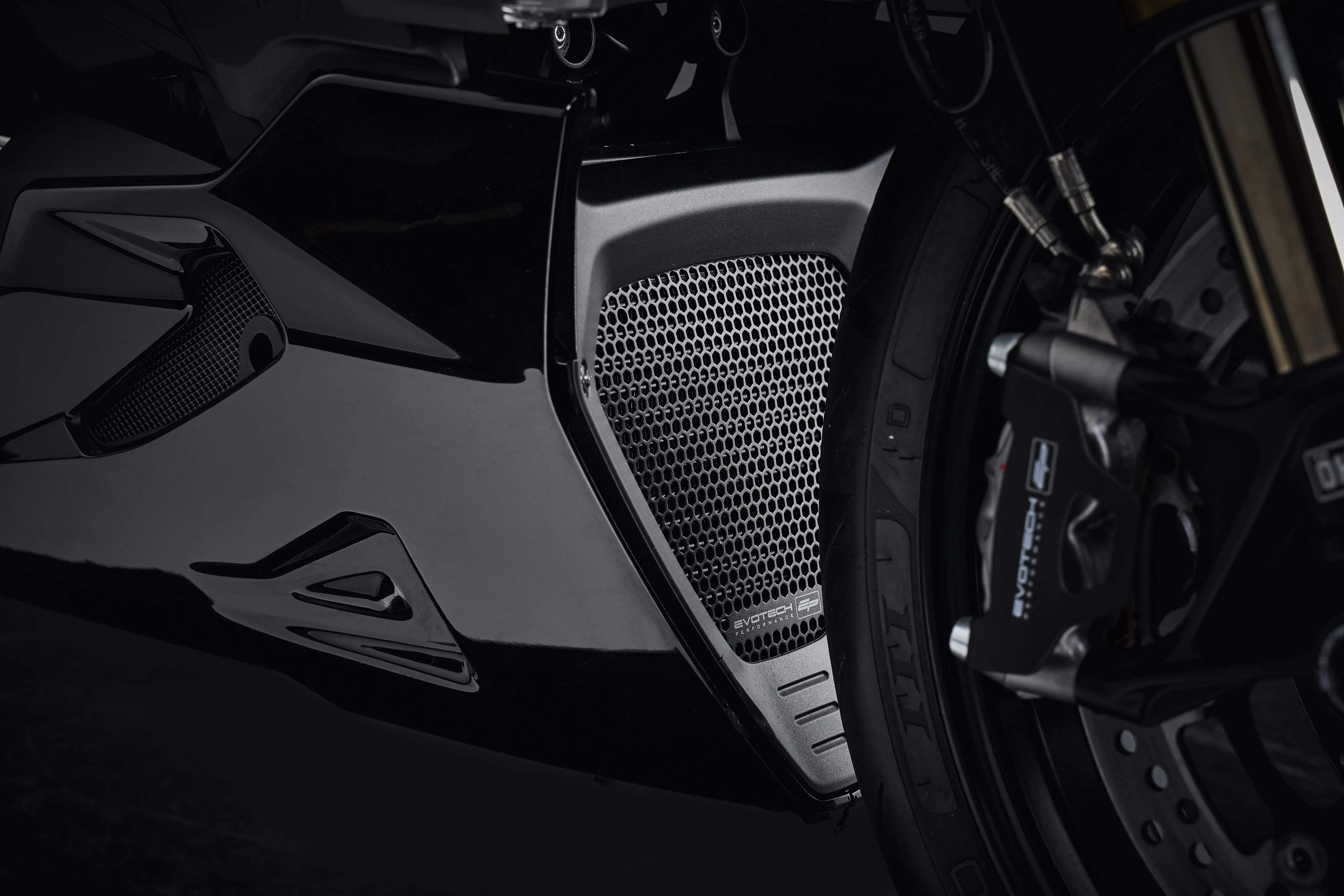 Evotech Ducati Diavel 1260 Lamborghini Radiator and Oil Cooler Guard Set (2021) - Kühlerschutzgitter | Evotech Performance
