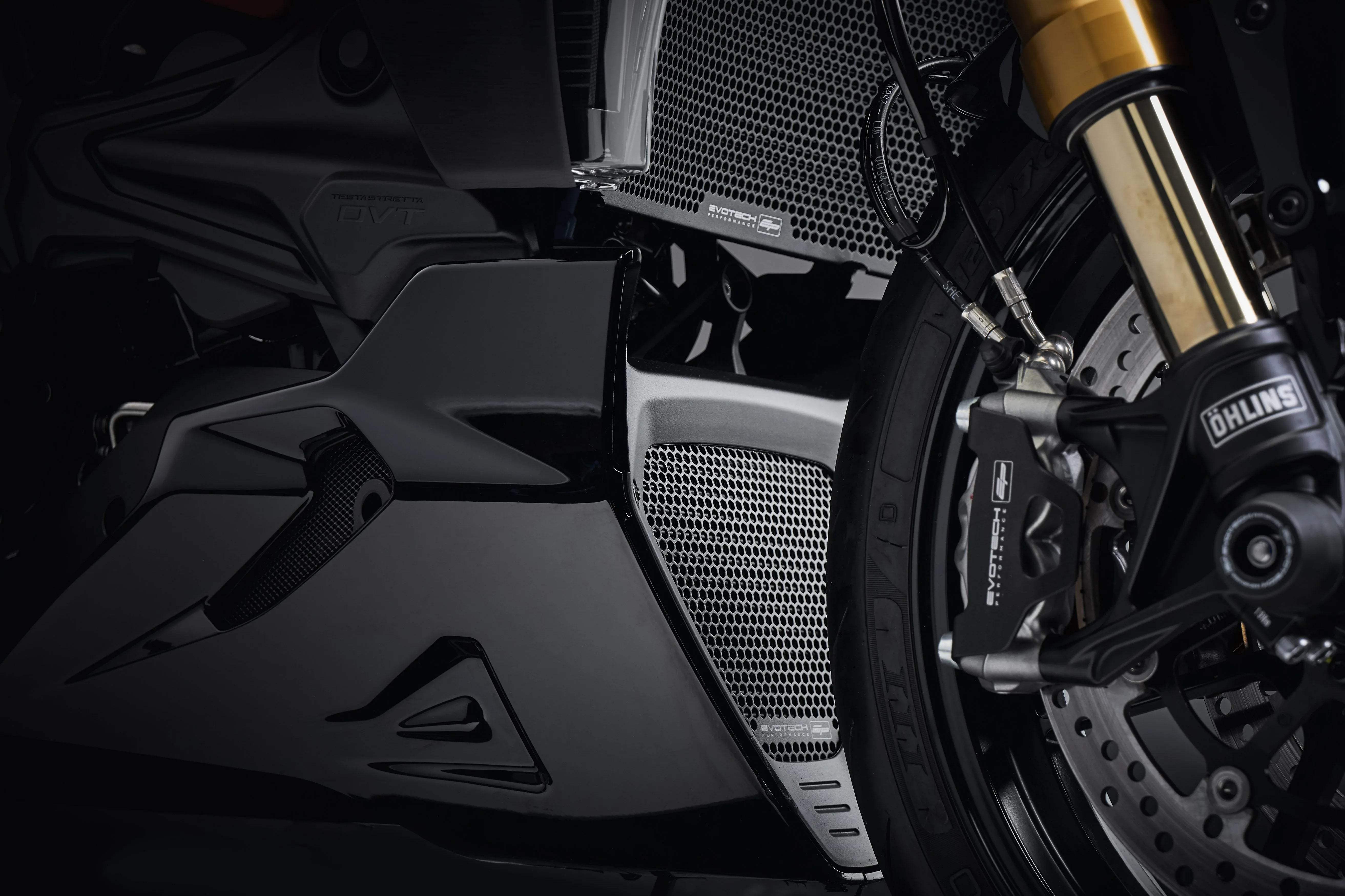 Evotech Ducati Diavel 1260 Lamborghini Oil Cooler Guard (2021) - Kühlerschutzgitter | Evotech Performance