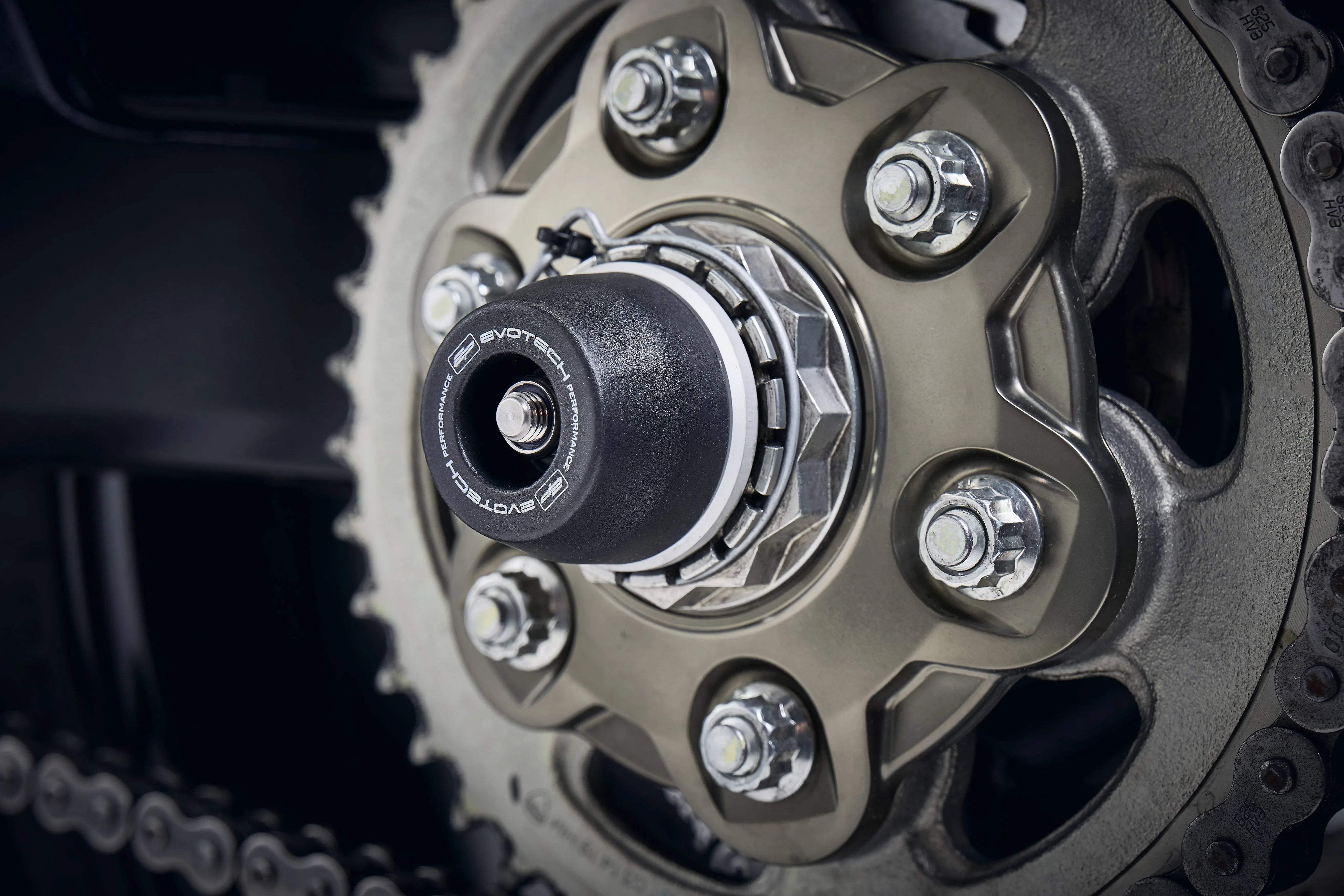 Evotech Performance Spindle Bobbins Kit - Ducati Multistrada 1200 S Touring (2012-2014) - Spindle Bobbins | Evotech Performance