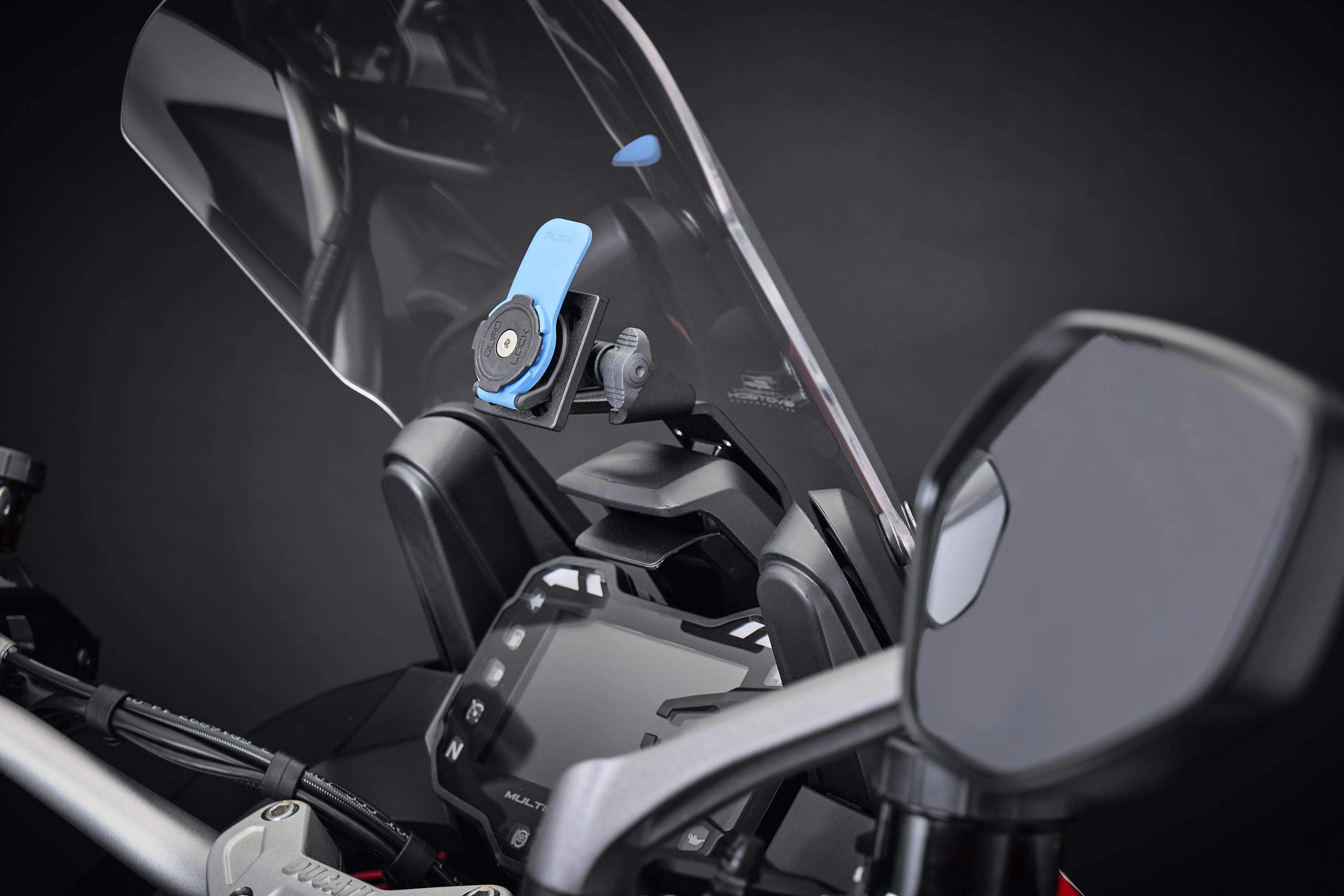 Evotech Quad Lock Compatible Mount - Ducati Multistrada 1260 Enduro Pro (2019) - Halterung Quad Lock | Evotech Performance