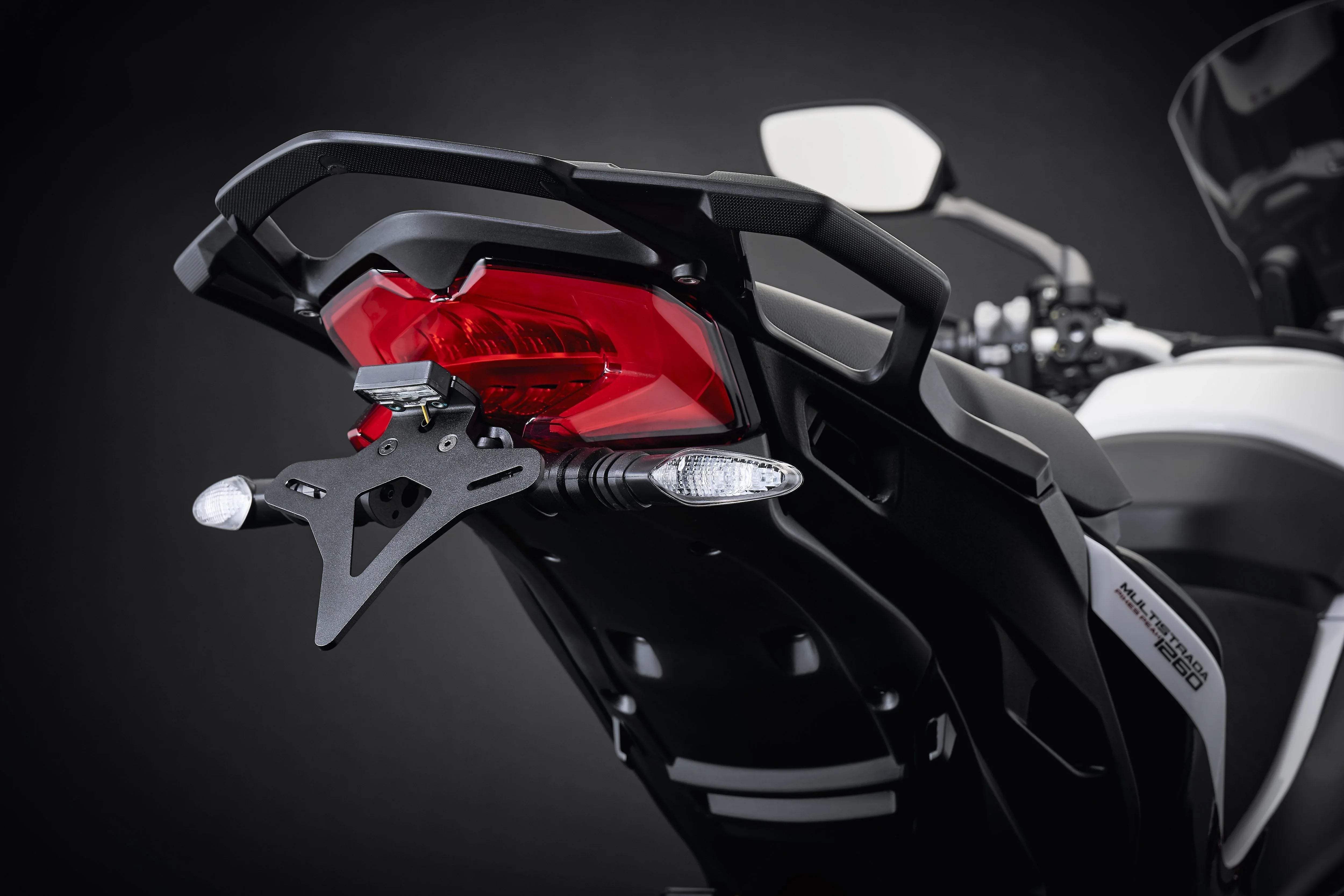 Evotech Performance Ducati Multistrada V2 S Tail Tidy (2022 - 2024) - Kennzeichenhalter | Evotech Performance