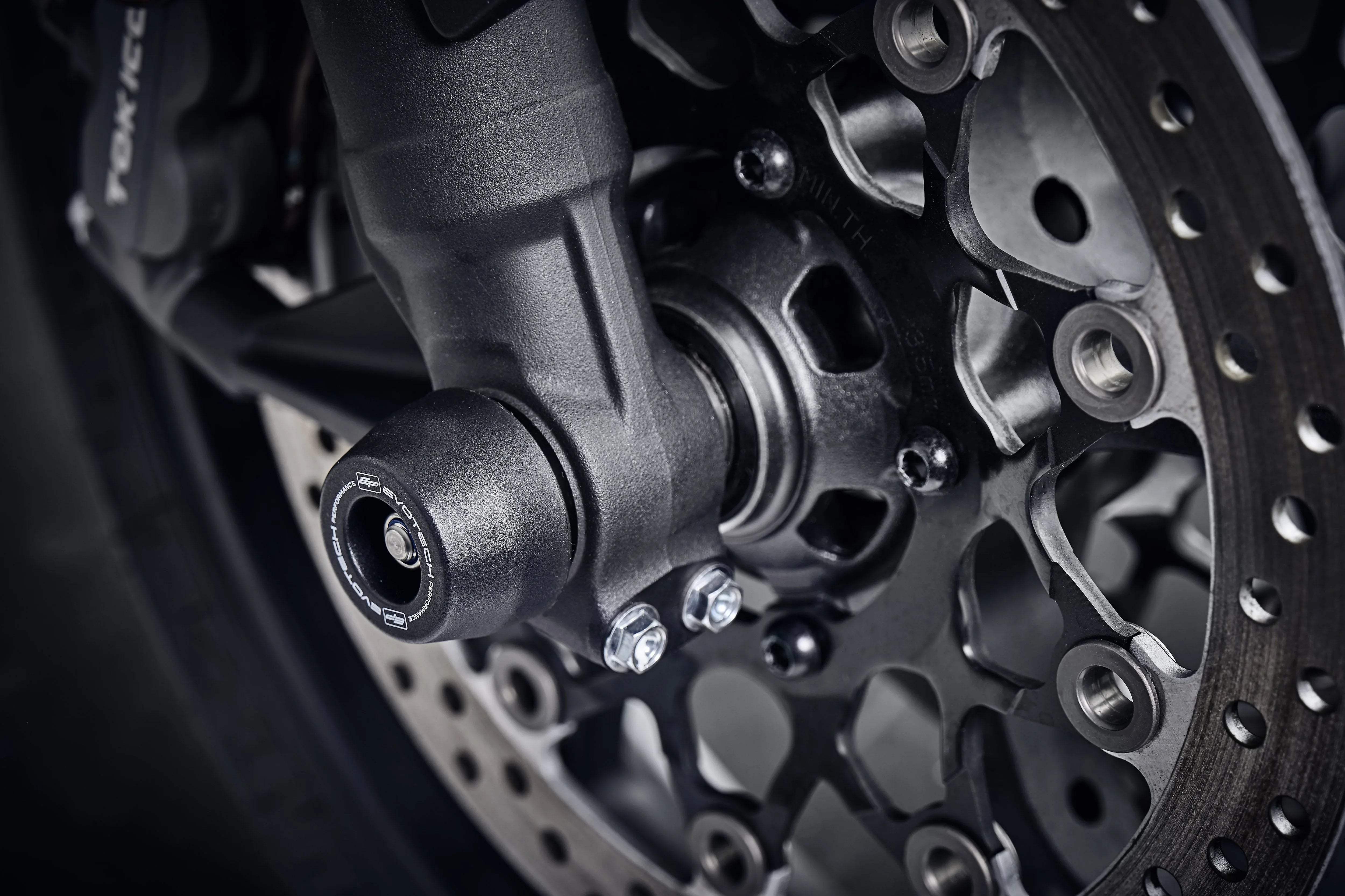Evotech Front Spindle Bobbins - Honda CBR1000RR SP (2017-2019) - Spindle Bobbins | Evotech Performance