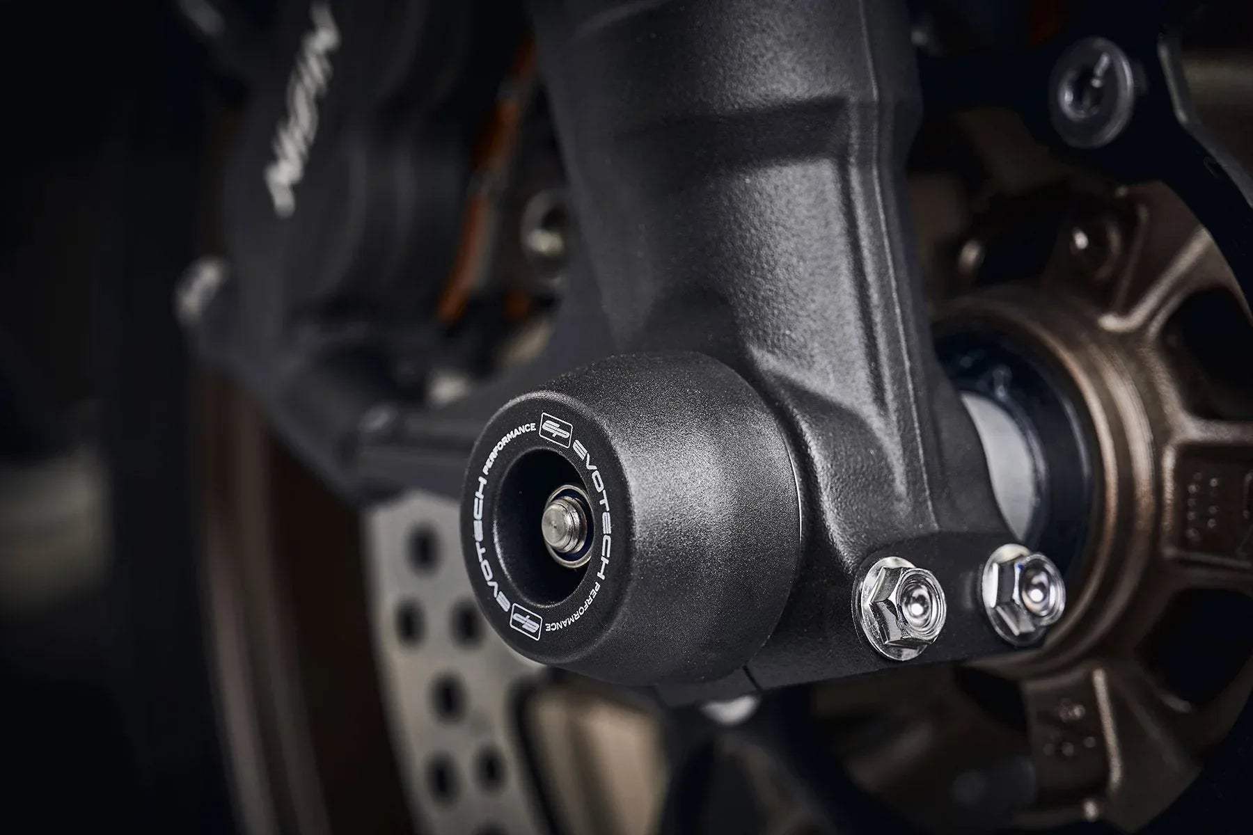 Evotech Front Spindle Bobbins - Honda CB650R Neo Sports Cafe (2021 - 2023) - Spindle Bobbins | Evotech Performance