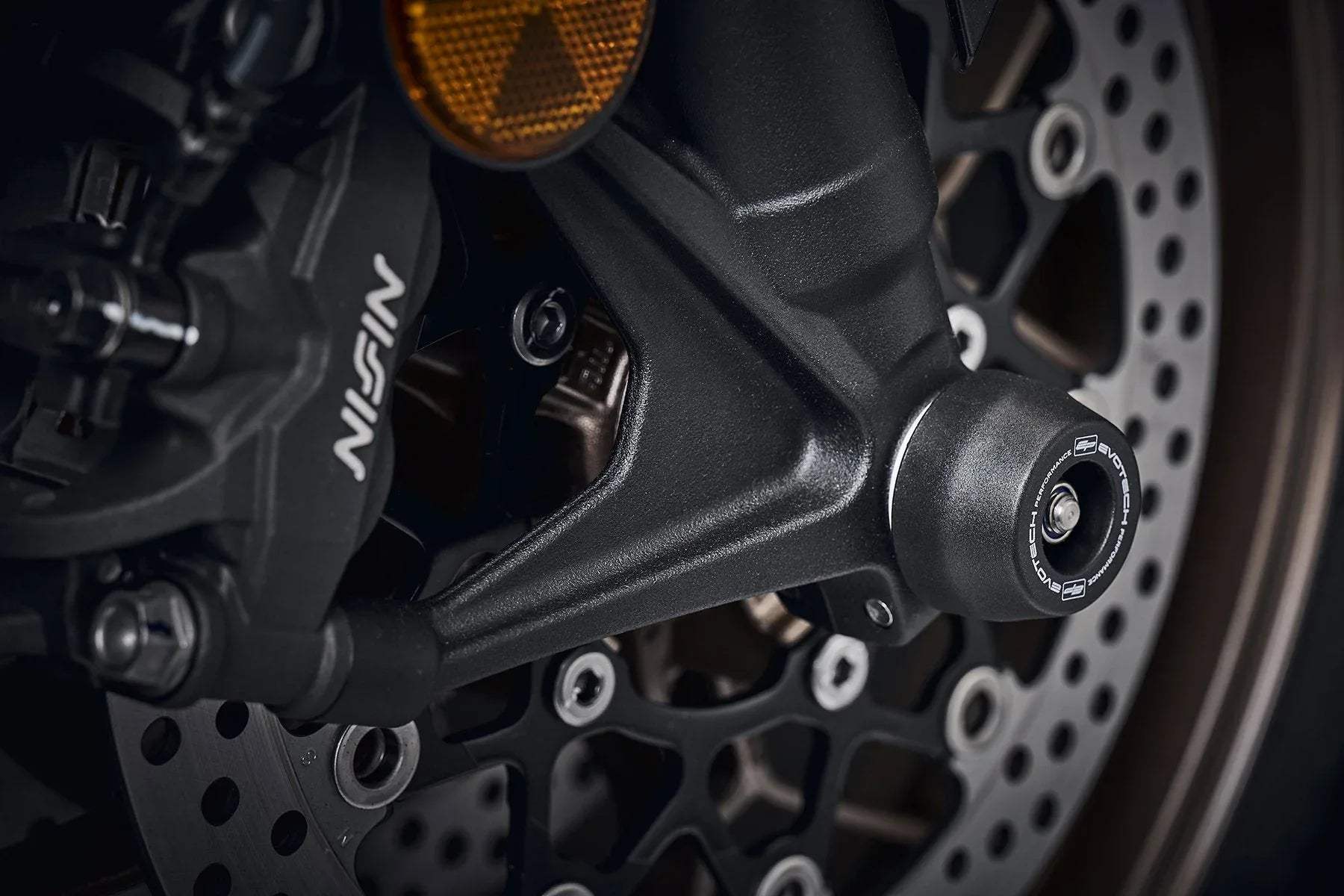 Evotech Front Spindle Bobbins - Honda VFR800X Crossrunner (2015-2020) - Spindle Bobbins | Evotech Performance