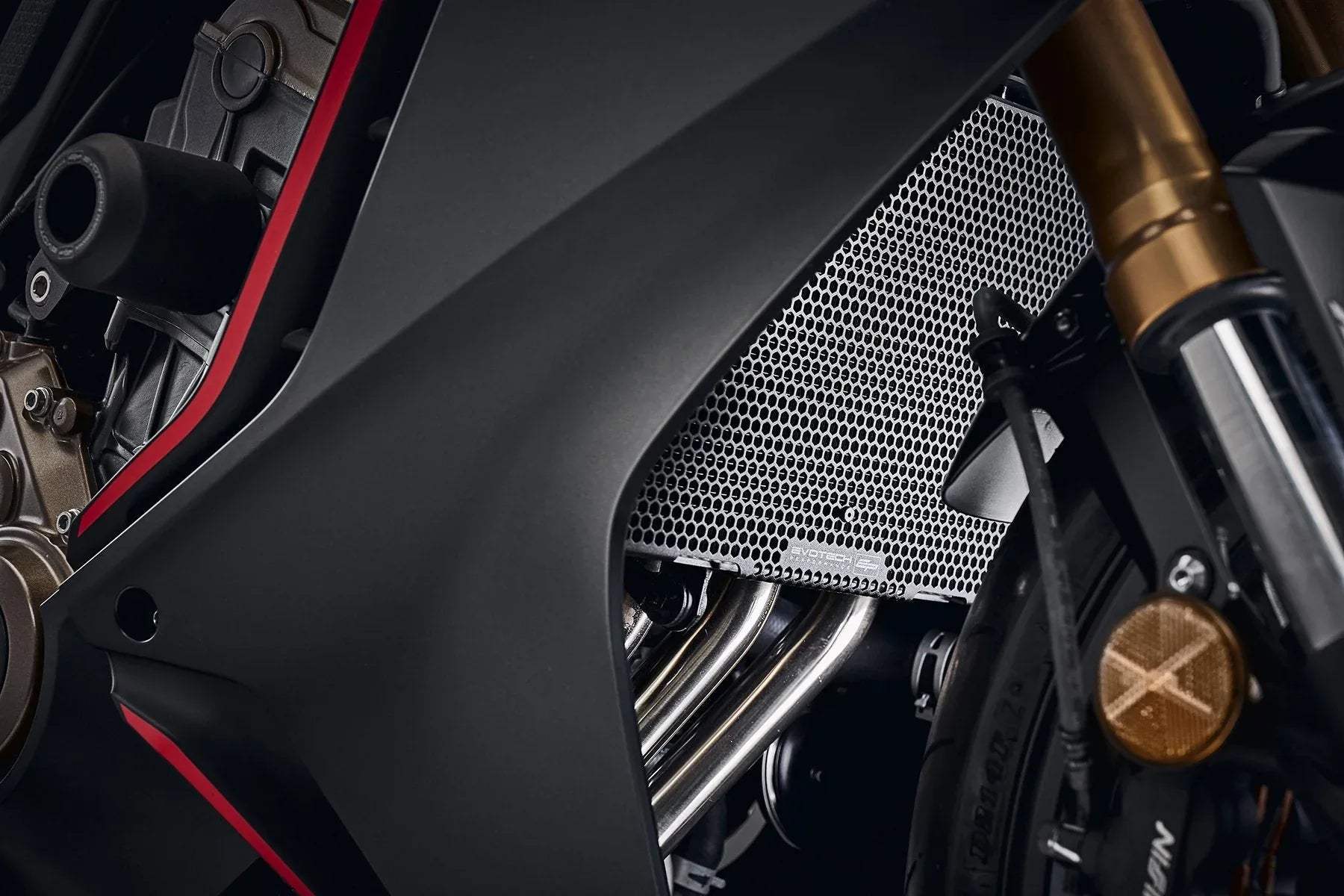 Evotech Radiator Guard - Honda CBR650R (2021 - 2023) - Kühlerschutzgitter | Evotech Performance