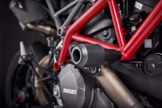 Evotech Ducati Hypermotard 950 RVE Crash Bobbins (2020+) - Sturzpads | Evotech Performance