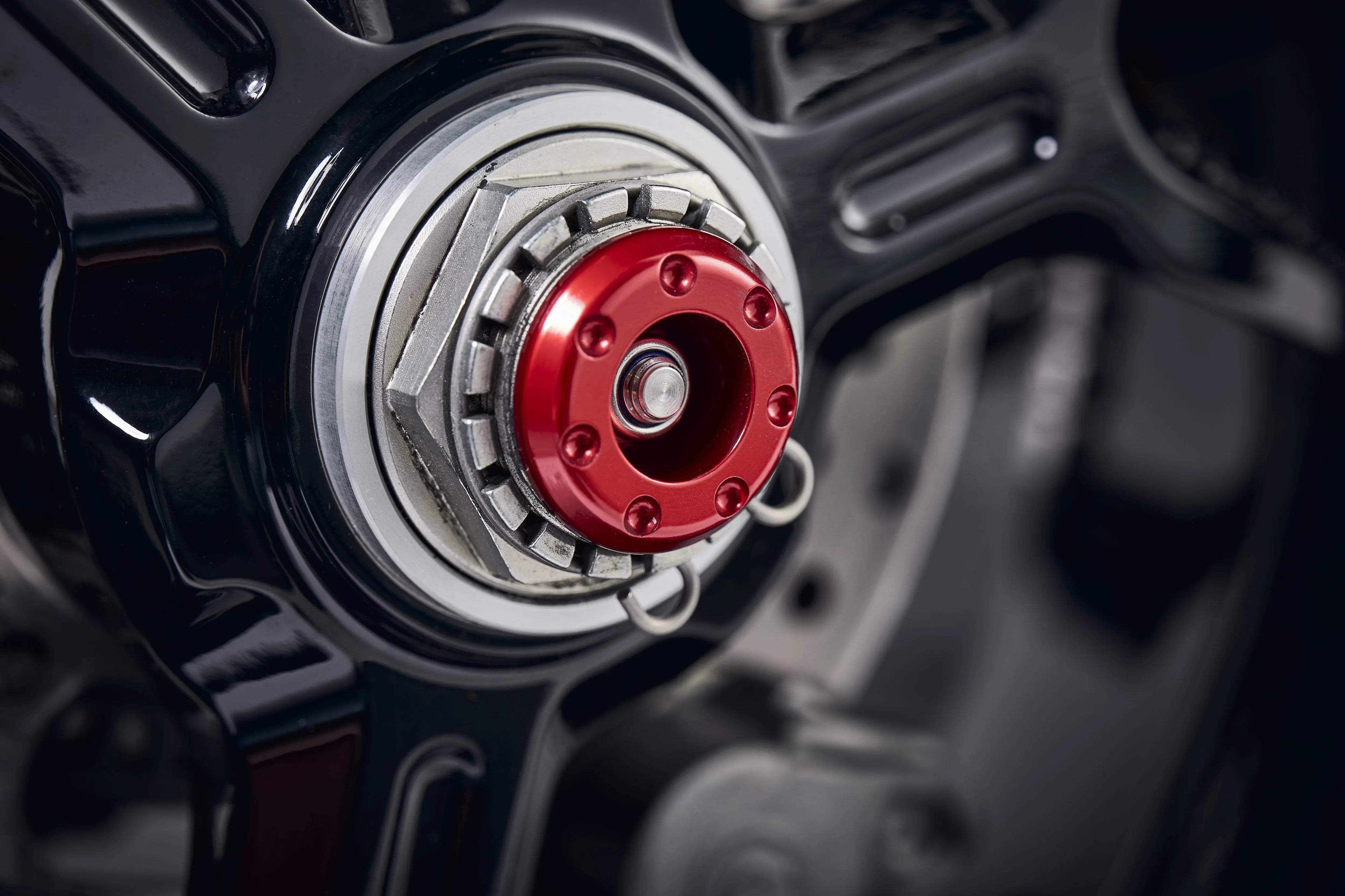 Evotech Rear Spindle Bobbins - Ducati Hypermotard 950 SP (2019+) - Spindle Bobbins | Evotech Performance