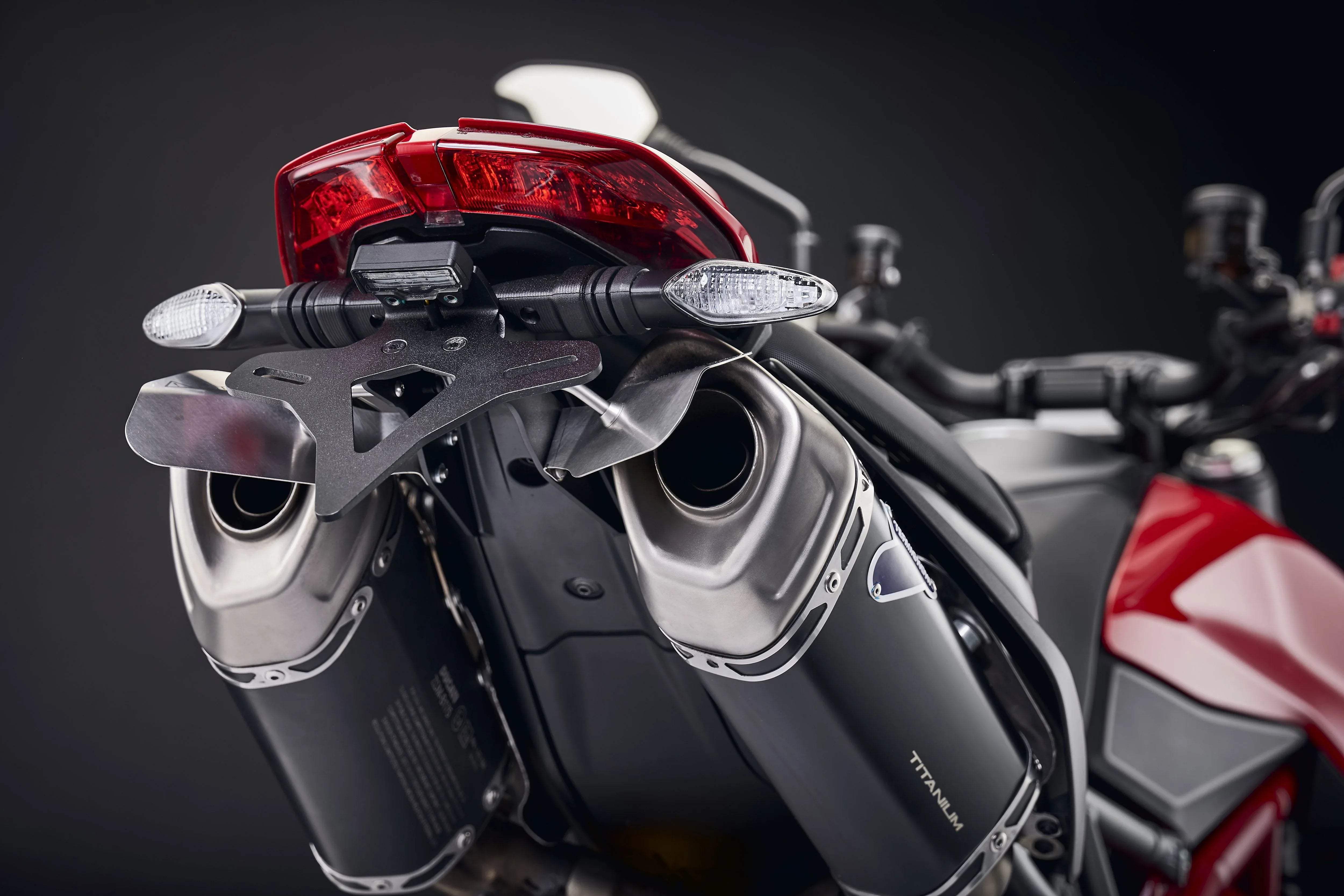 Evotech Ducati Hypermotard 950 SP Tail Tidy (2019+) - Kennzeichenhalter | Evotech Performance