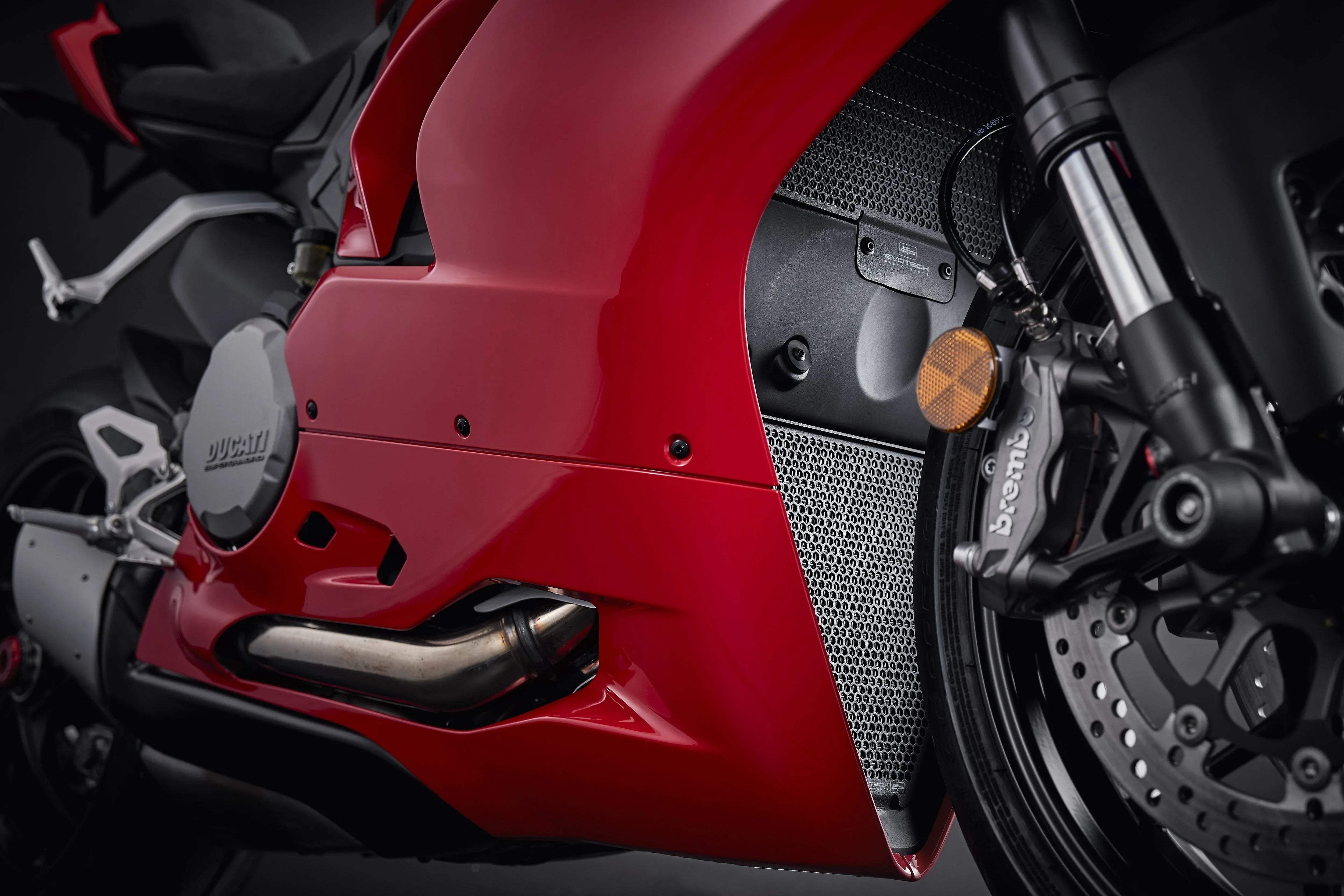 Evotech Ducati Panigale 1199 Lower Radiator Guard 2012 - 2015 - Kühlerschutzgitter | Evotech Performance