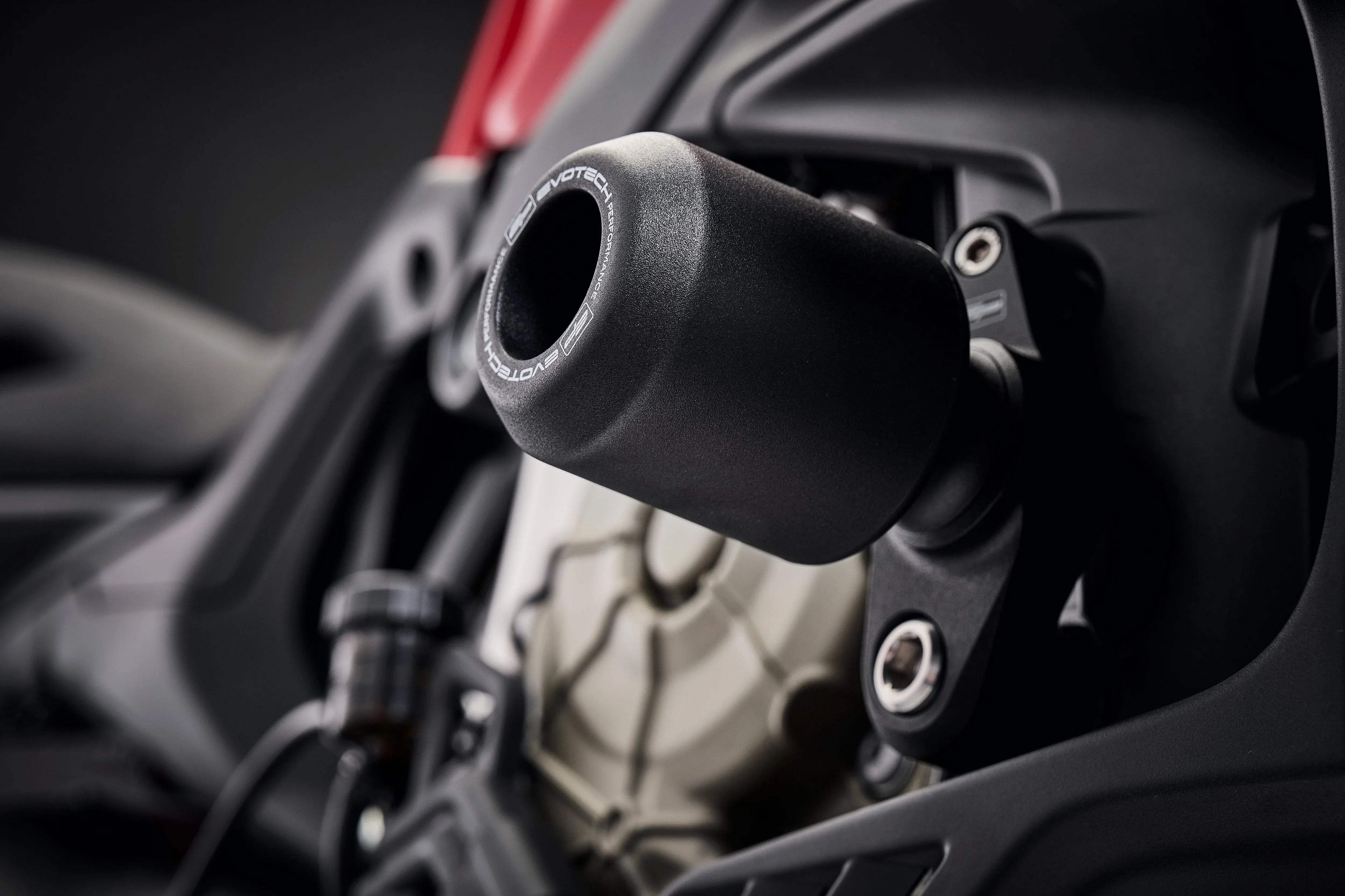 Evotech Performance Ducati Streetfighter V4 SP Frame Crash Protection (2022 - 2024) - Sturzpads | Evotech Performance