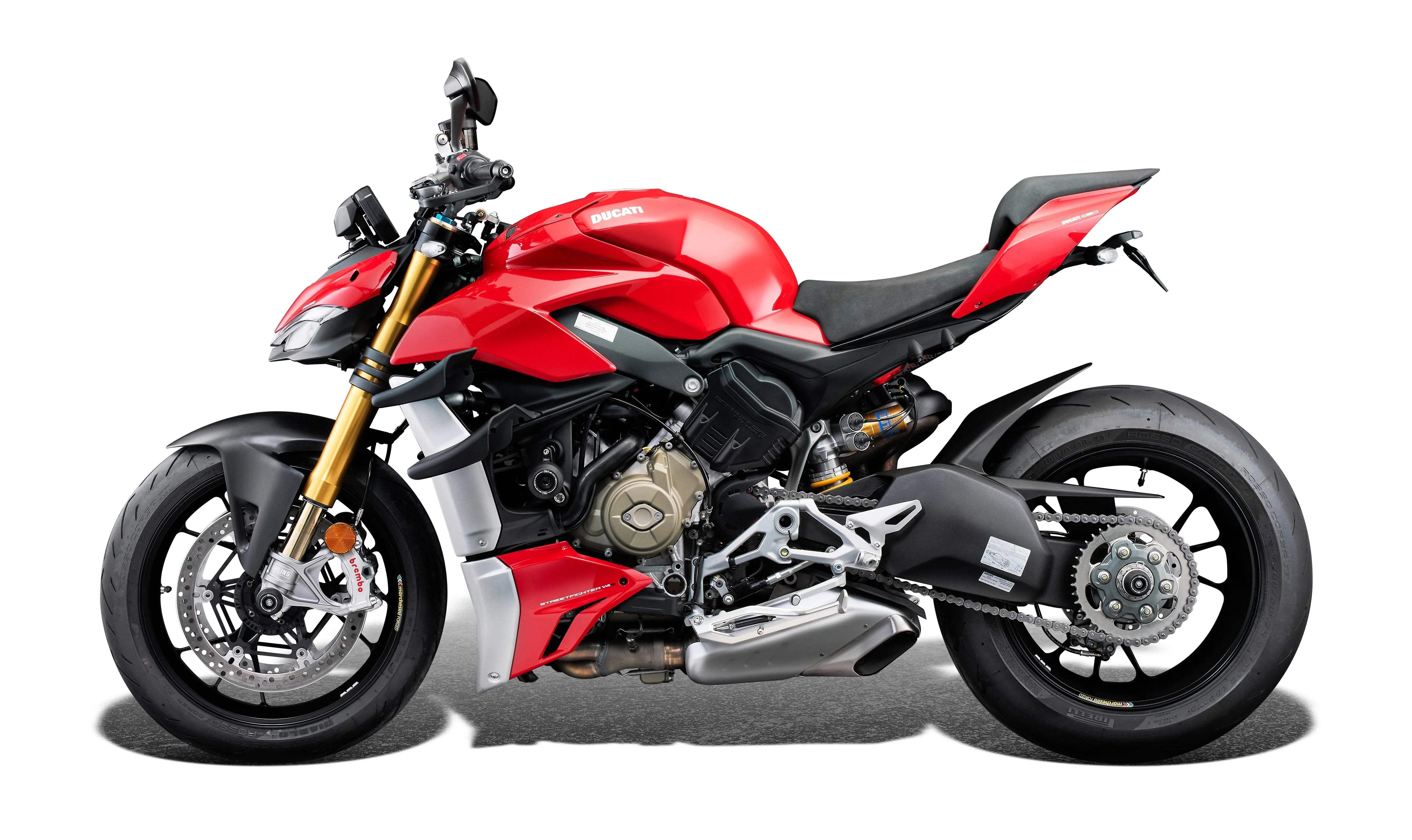 Evotech Ducati Streetfighter V4 Frame Crash Protection (2020 - 2024) - Sturzpads | Evotech Performance