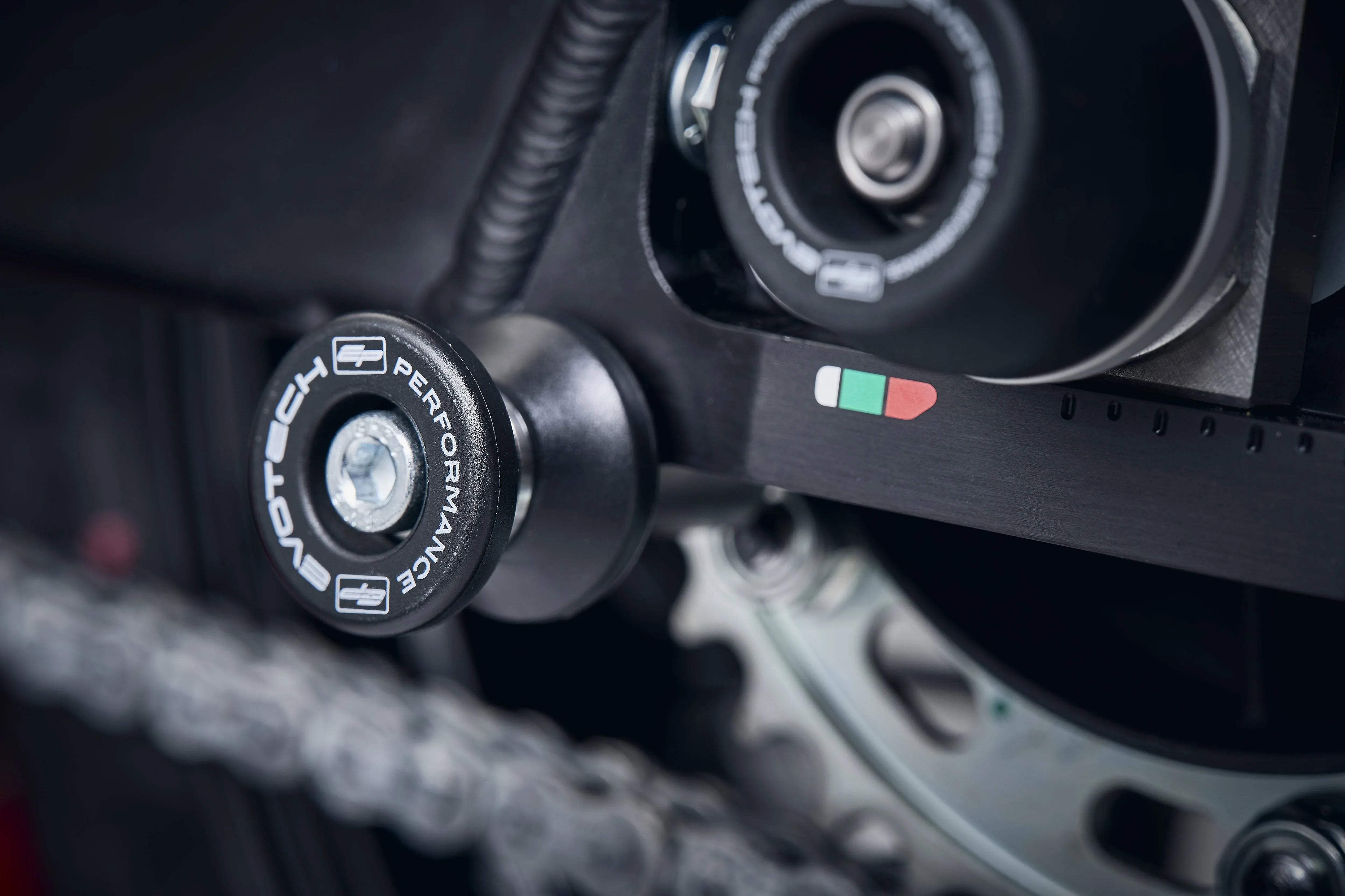 Evotech Paddock Stand Bobbins - Honda CBR1000RR-R SP (2020 - 2023) - Alu Bobbins | Evotech Performance
