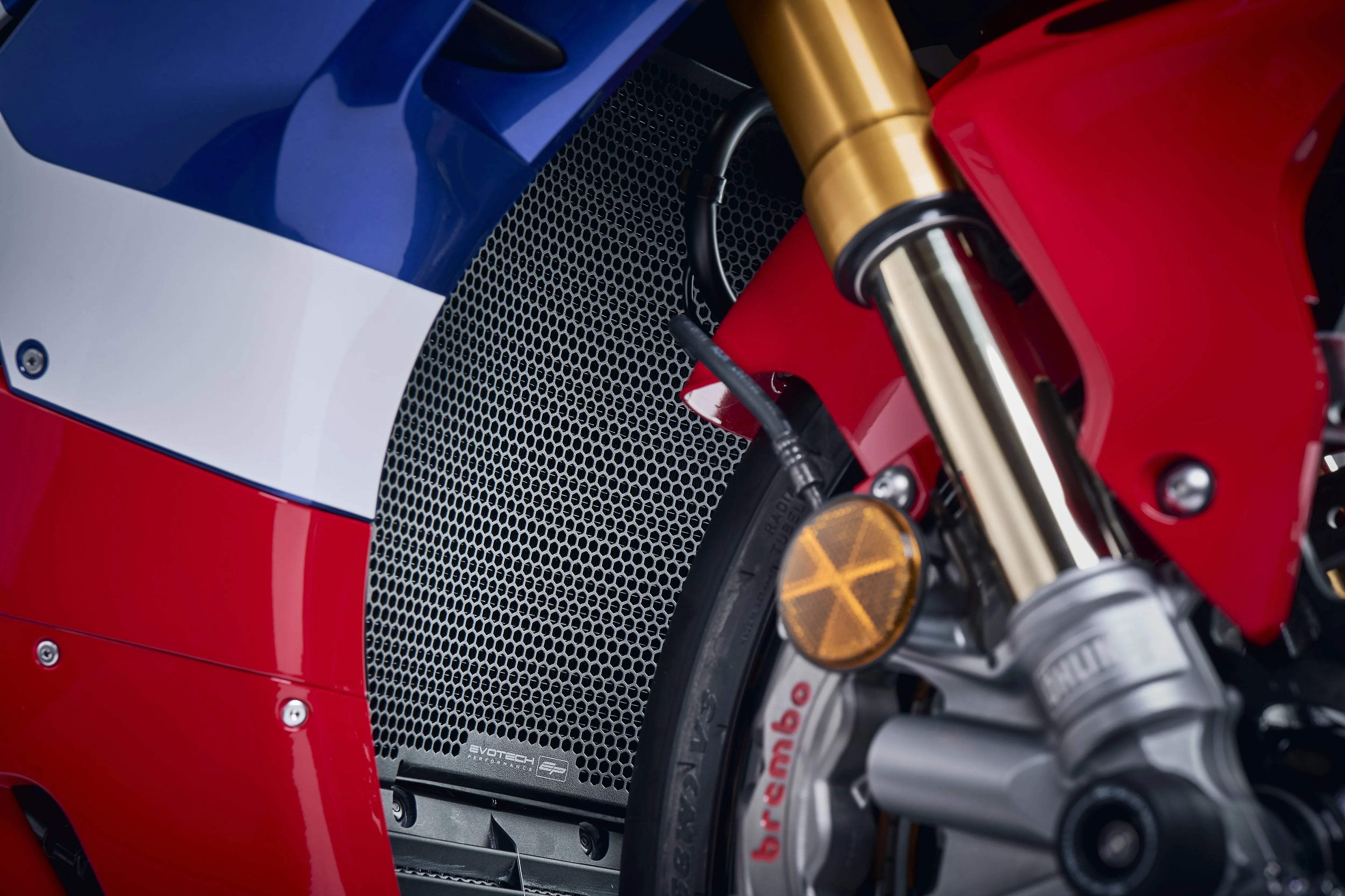 Evotech Radiator Guard & Oil Cooler Guard Set - Honda CBR 1000RR-R Fireblade (2020 - 2023) - Kühlerschutzgitter | Evotech Performance