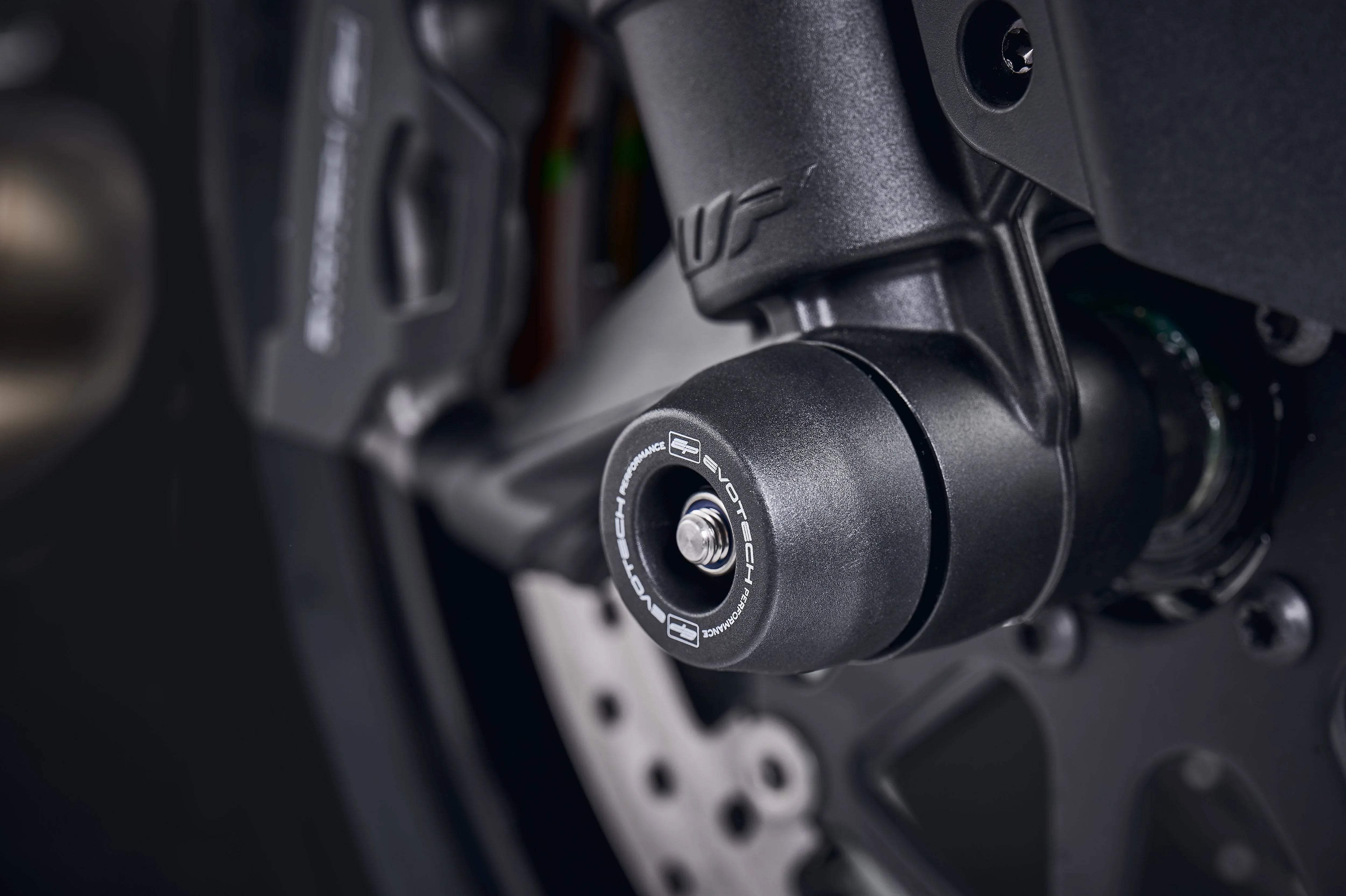 Evotech Front Spindle Bobbins - KTM 1290 Super Duke R Evo (2022+) - Spindle Bobbins | Evotech Performance