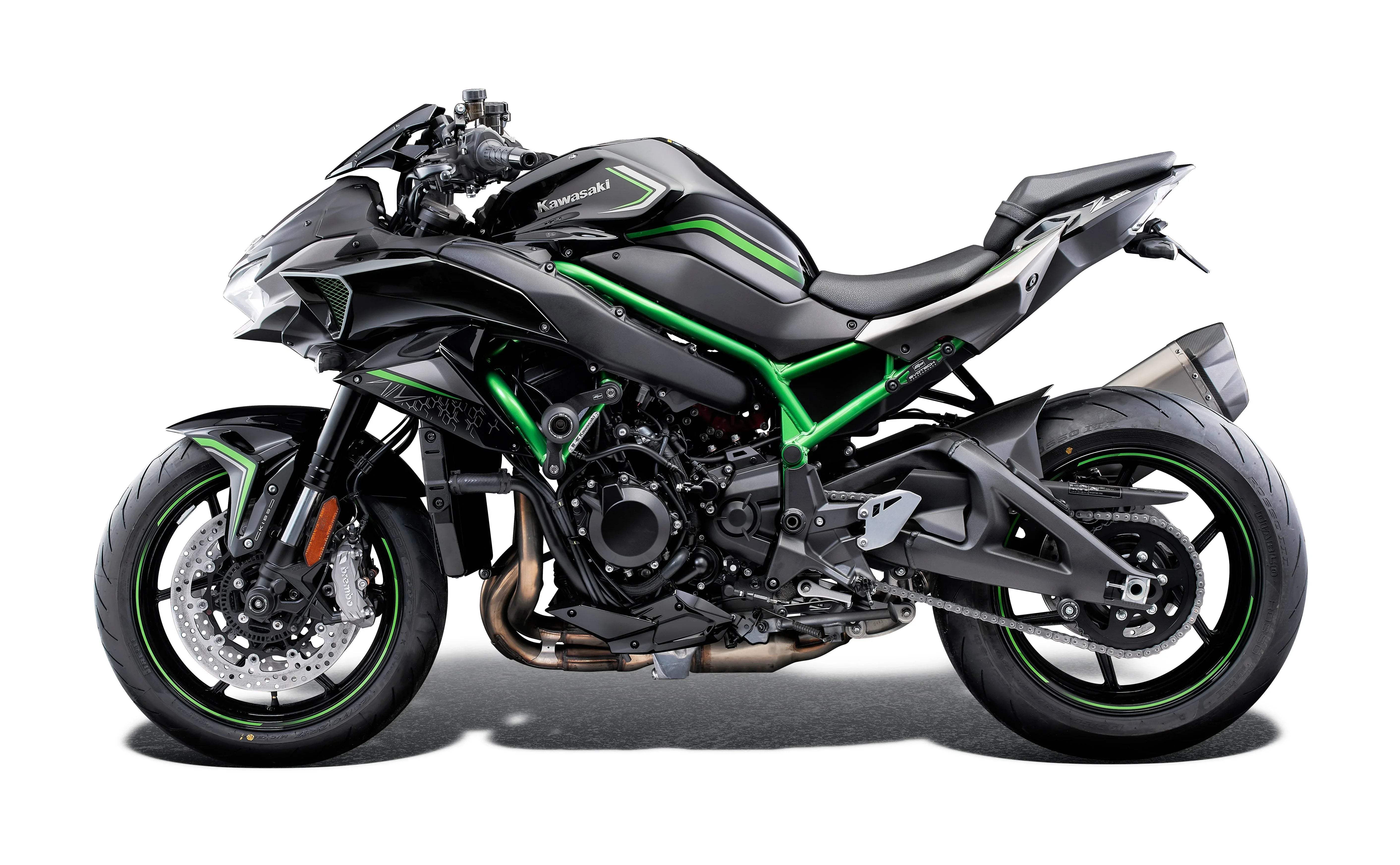 Evotech Kawasaki Z H2 Exhaust Hanger Kit (2020+) - Auspuffhalterung | Evotech Performance