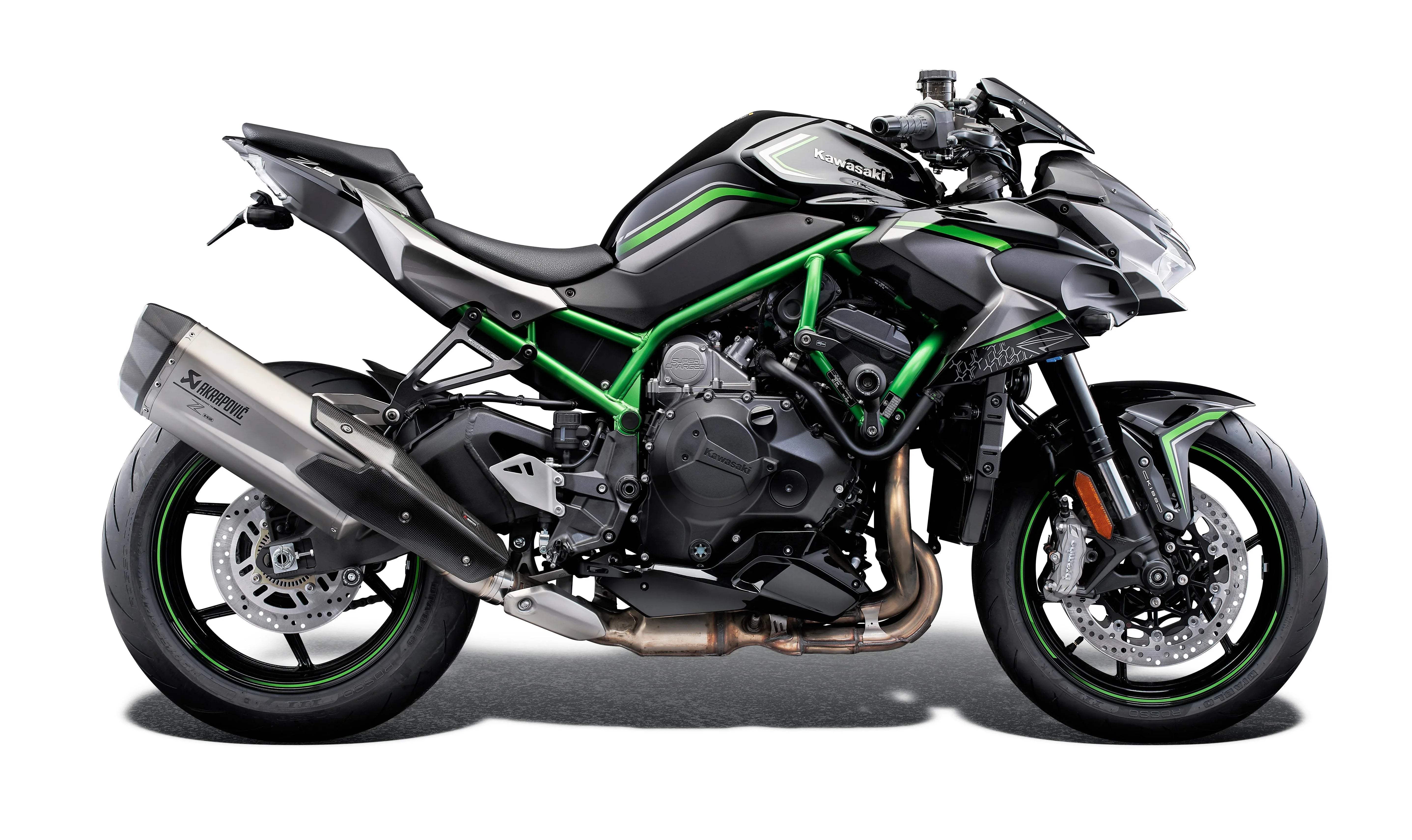 Evotech Kawasaki Z H2 Exhaust Hanger Kit (2020+) - Auspuffhalterung | Evotech Performance