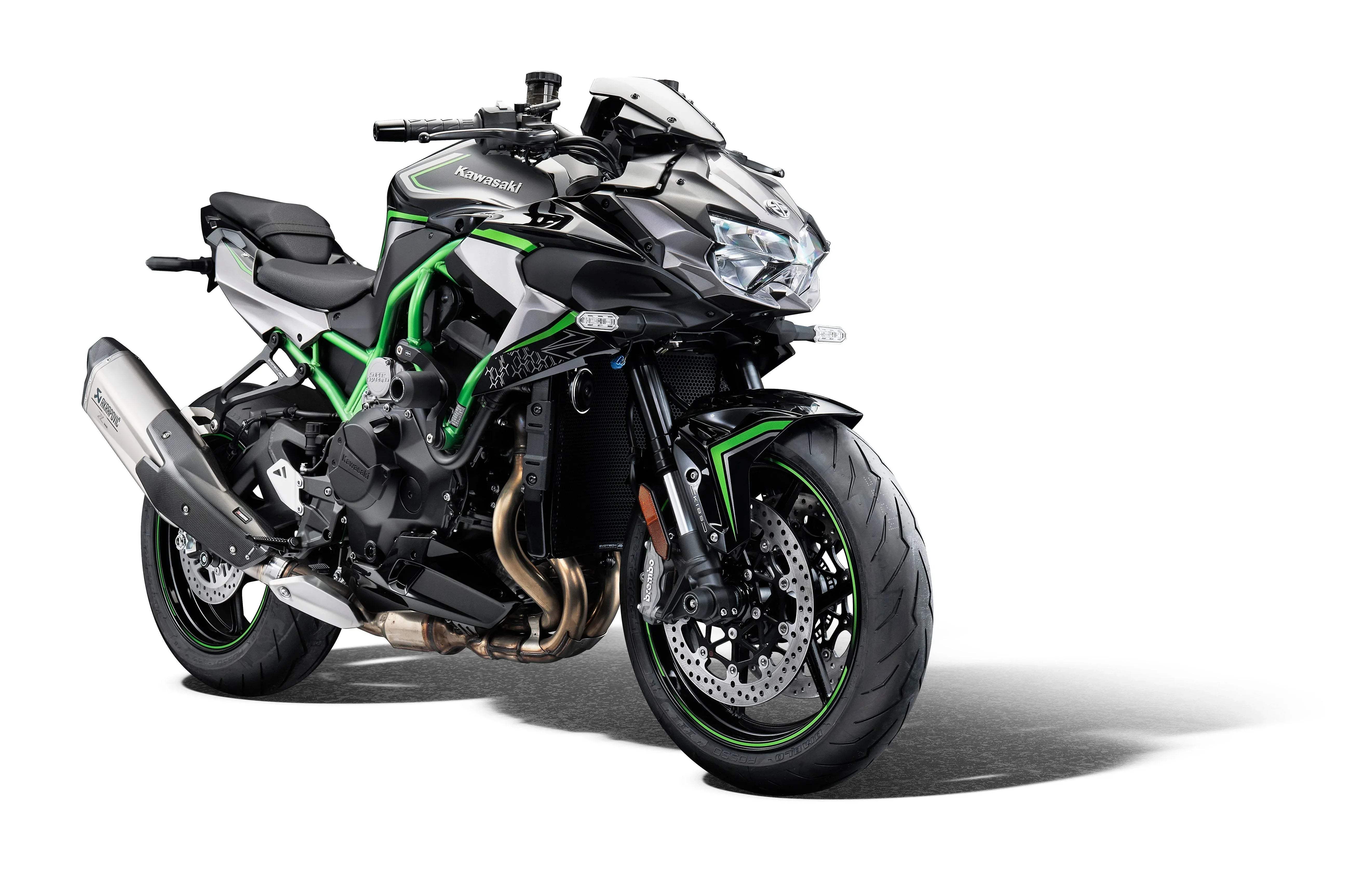 Evotech Kawasaki Z H2 Performance Main Frame Crash Protection (2020+) - Sturzpads | Evotech Performance