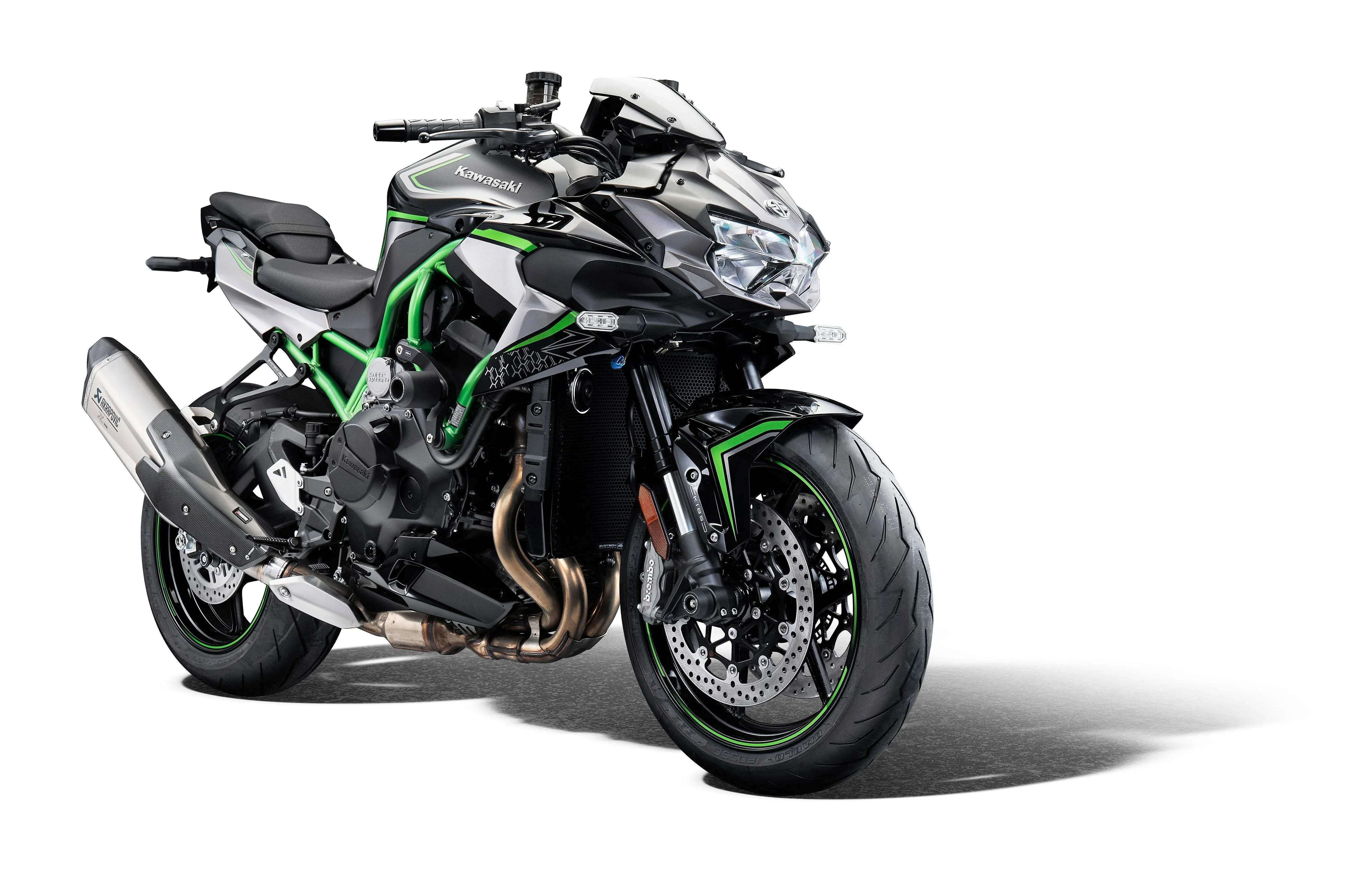 Evotech Kawasaki Z H2 Exhaust Hanger Kit (2020+) - Auspuffhalterung | Evotech Performance