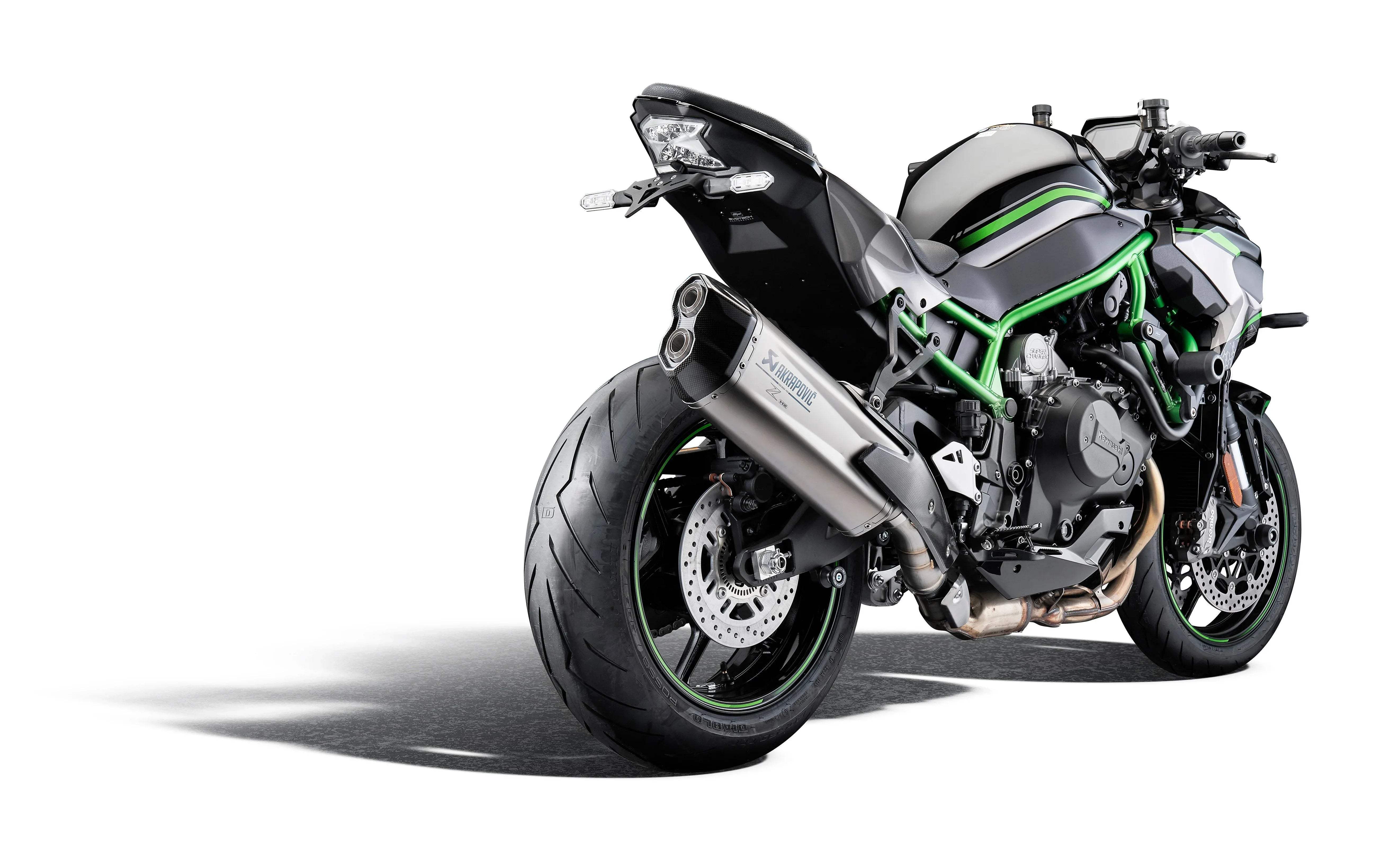 Evotech Kawasaki Z H2 Performance Main Frame Crash Protection (2020+) - Sturzpads | Evotech Performance