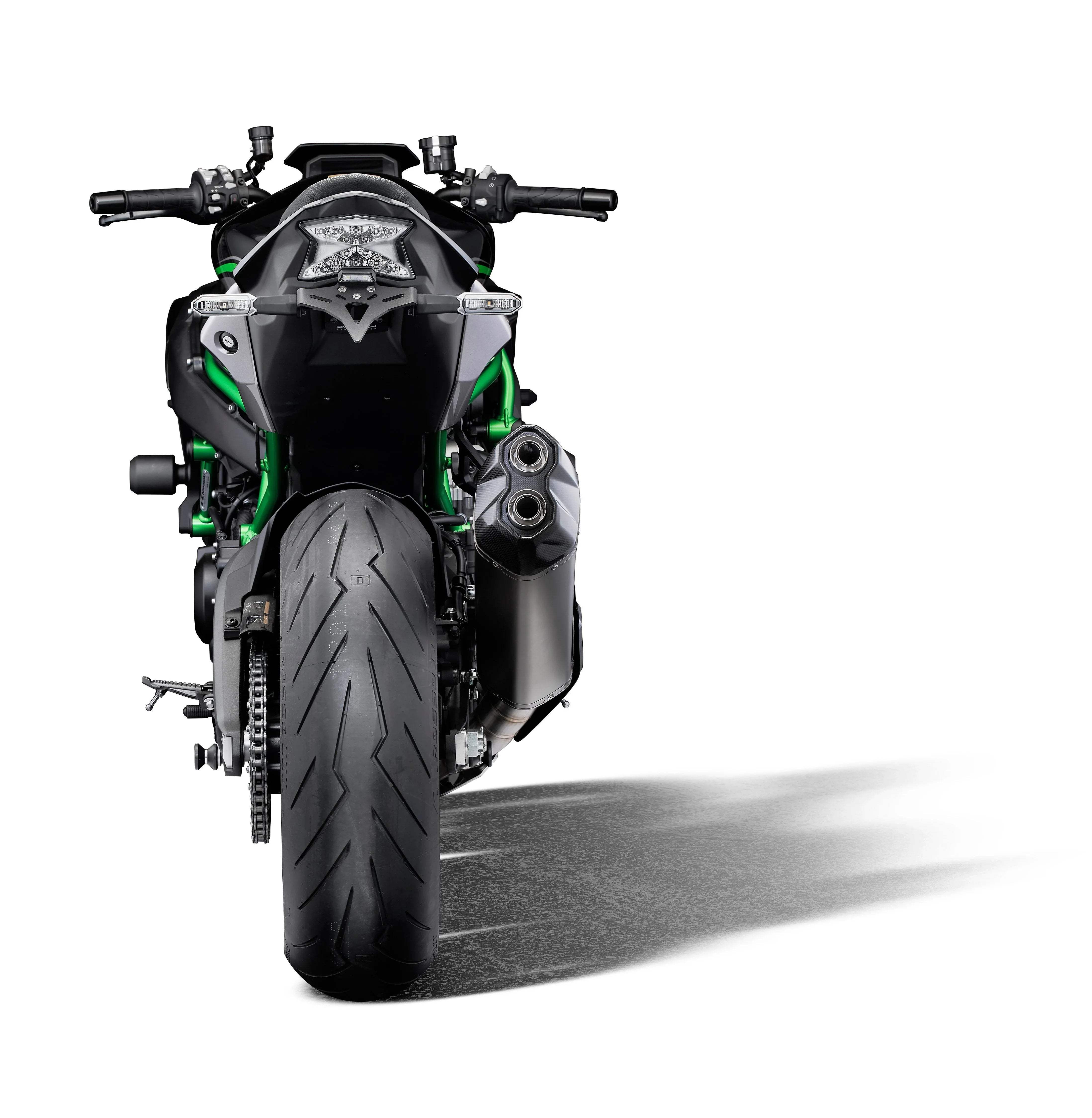 Evotech Paddock Stand Bobbins - Kawasaki Z H2 Performance (2020+) - Alu Bobbins | Evotech Performance