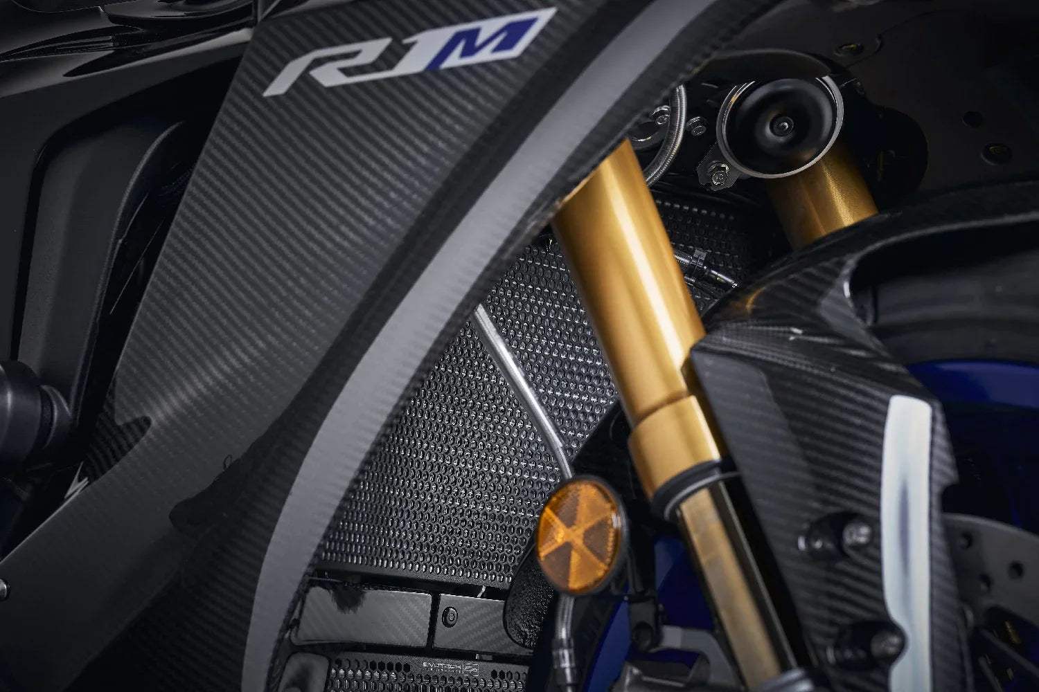 Evotech Yamaha YZF-R1M Radiator Guard (2020+) - Kühlerschutzgitter | Evotech Performance