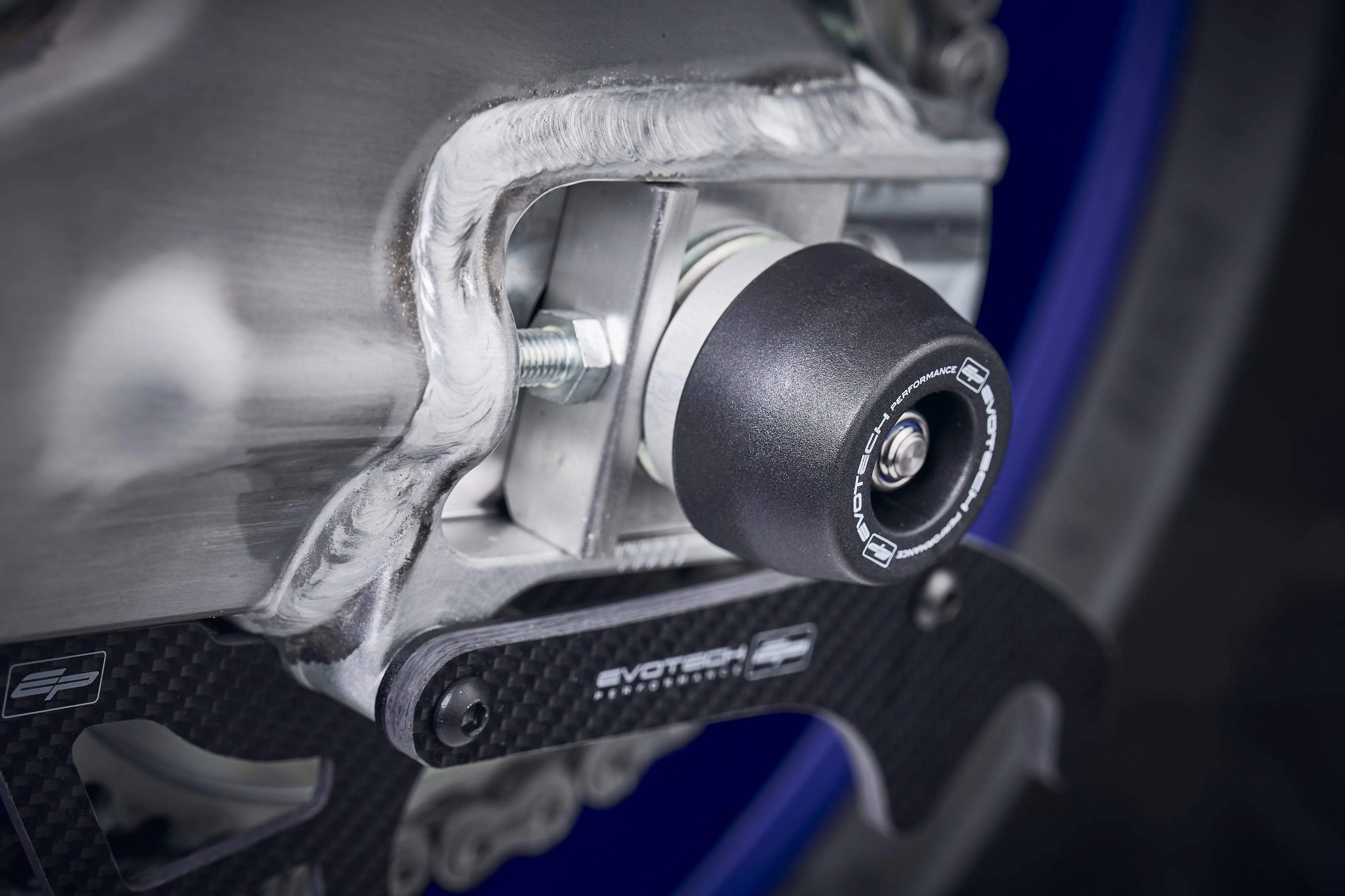Evotech Rear Spindle Bobbins - Yamaha YZF-R1M (2020+) - Spindle Bobbins | Evotech Performance