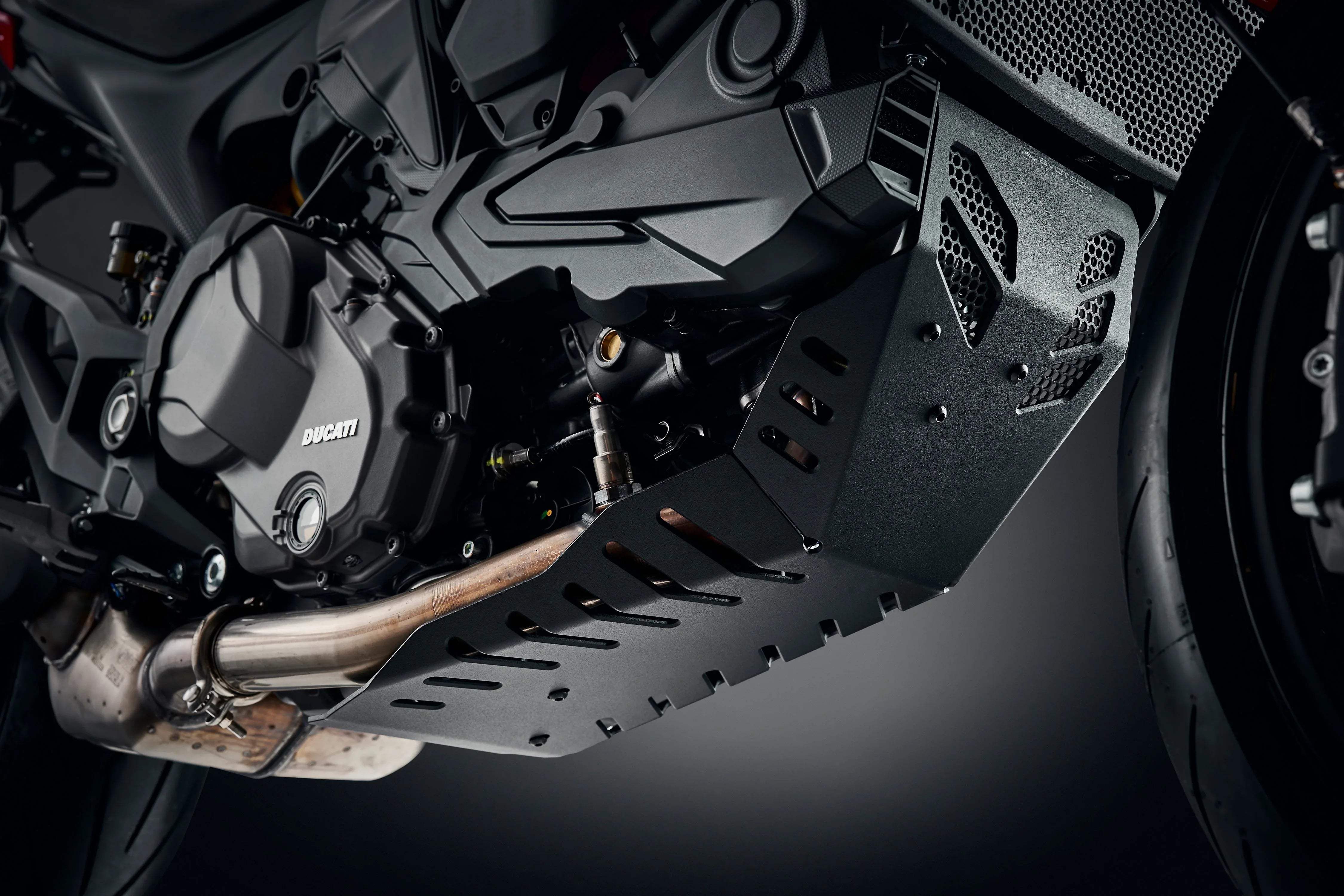 Evotech Ducati Monster 950 + (Plus) Engine Guard Protector (2021+) - Motorschutz | Evotech Performance