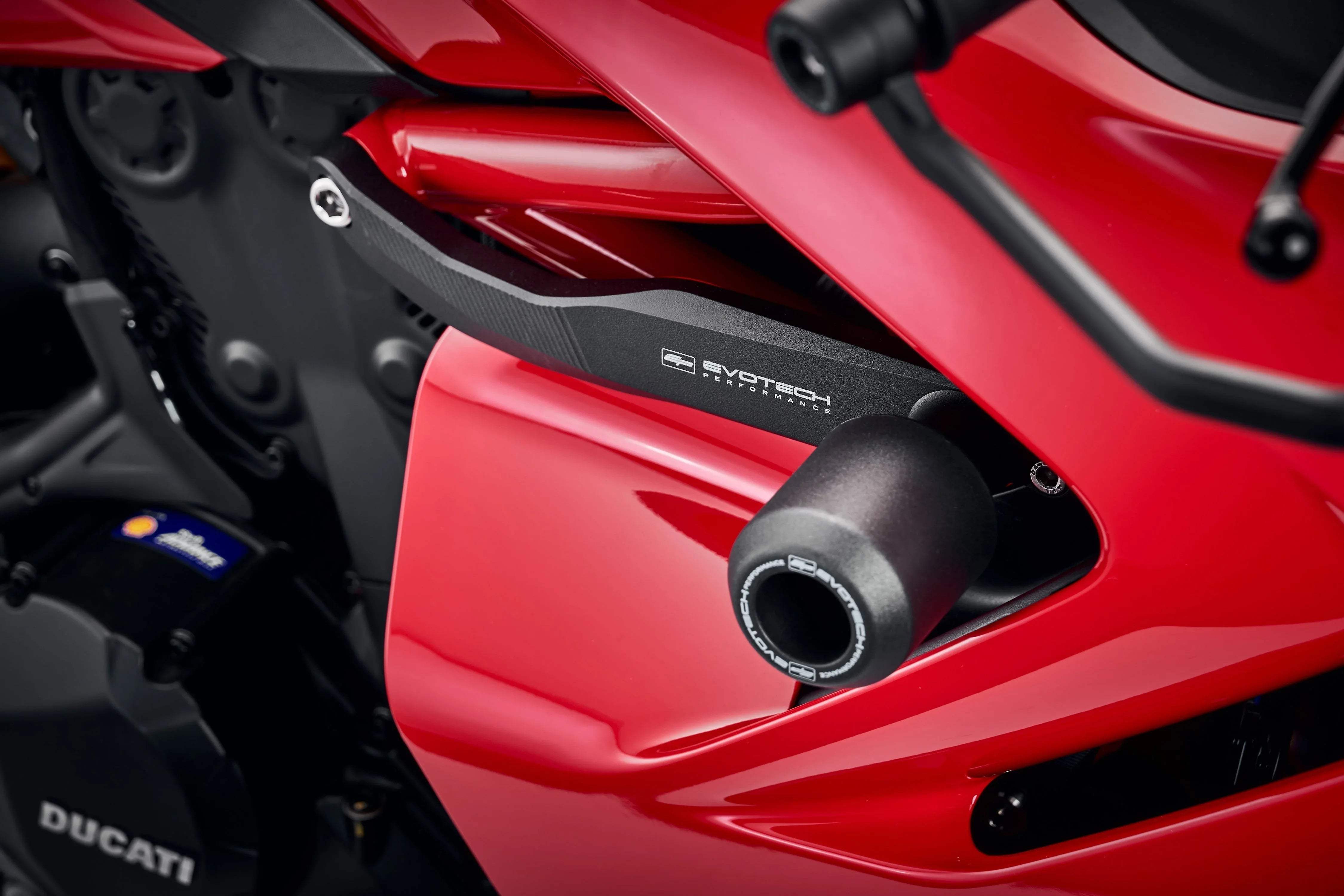 Evotech Performance Ducati SuperSport 950 S Frame Crash Protection (2021+) - Sturzpads | Evotech Performance