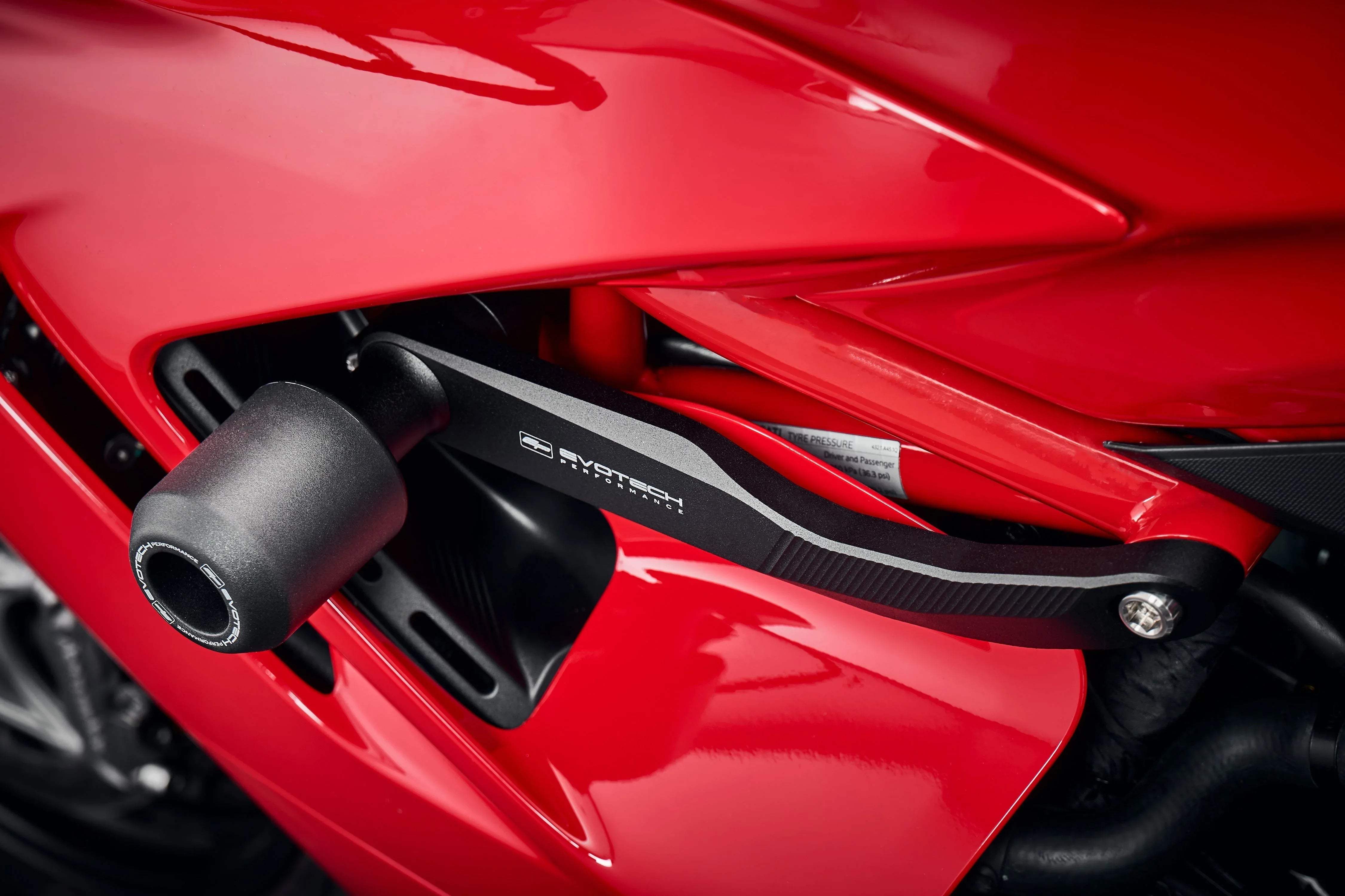 Evotech Performance Ducati SuperSport 950 S Frame Crash Protection (2021+) - Sturzpads | Evotech Performance