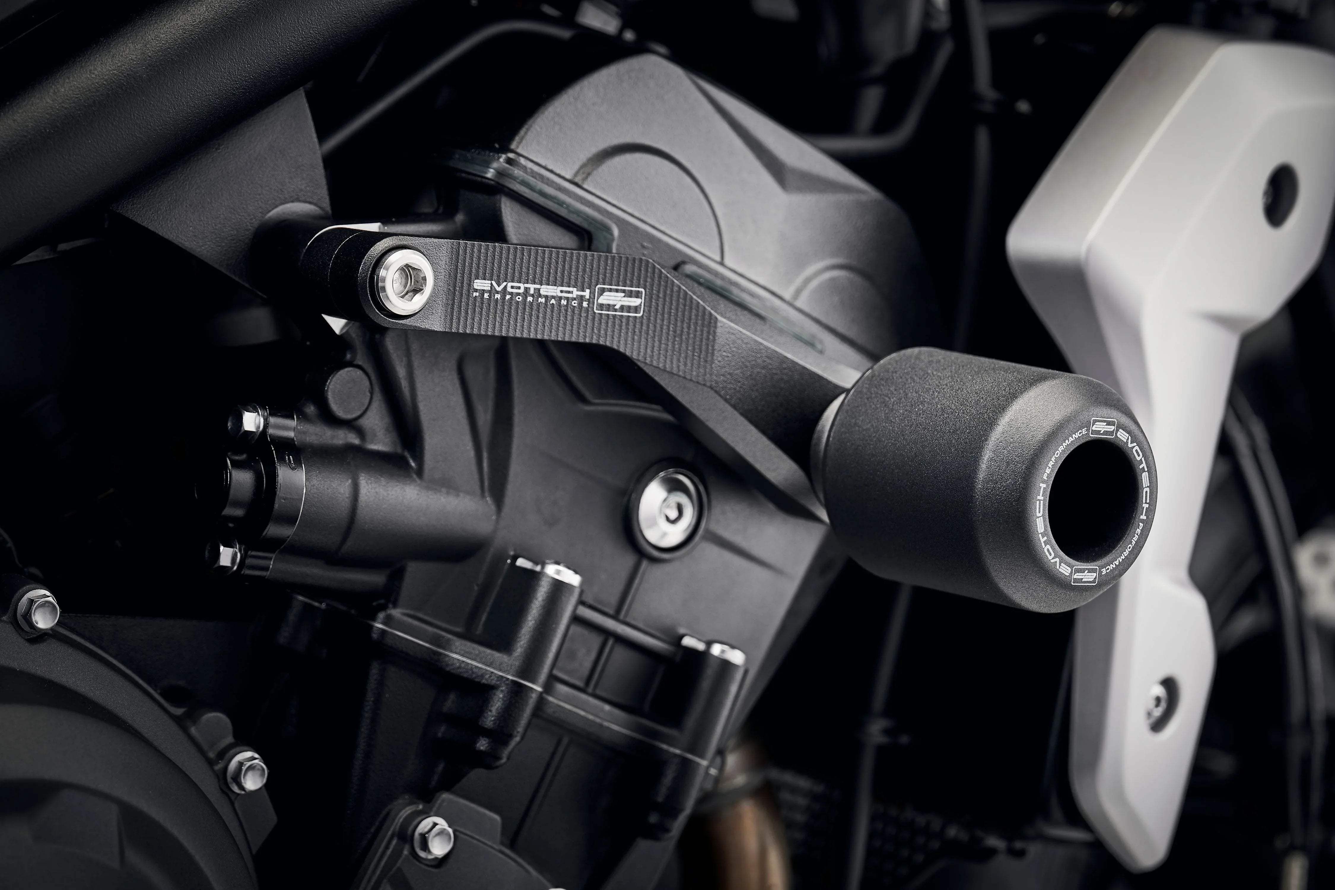 Evotech Crash Protection - Triumph Trident (2021 - 2024) - Sturzpads | Evotech Performance