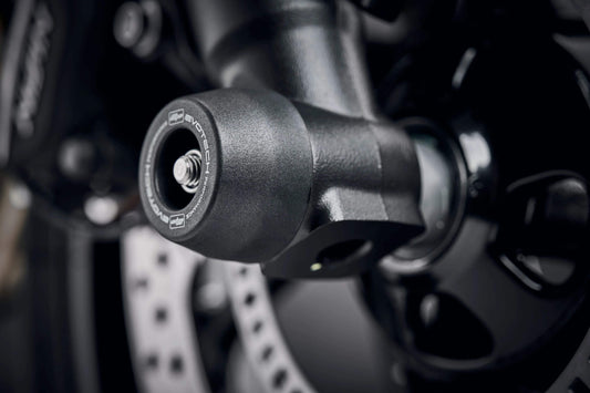 Evotech Front Spindle Bobbins - Triumph Trident (2021 - 2024) - Spindle Bobbins | Evotech Performance