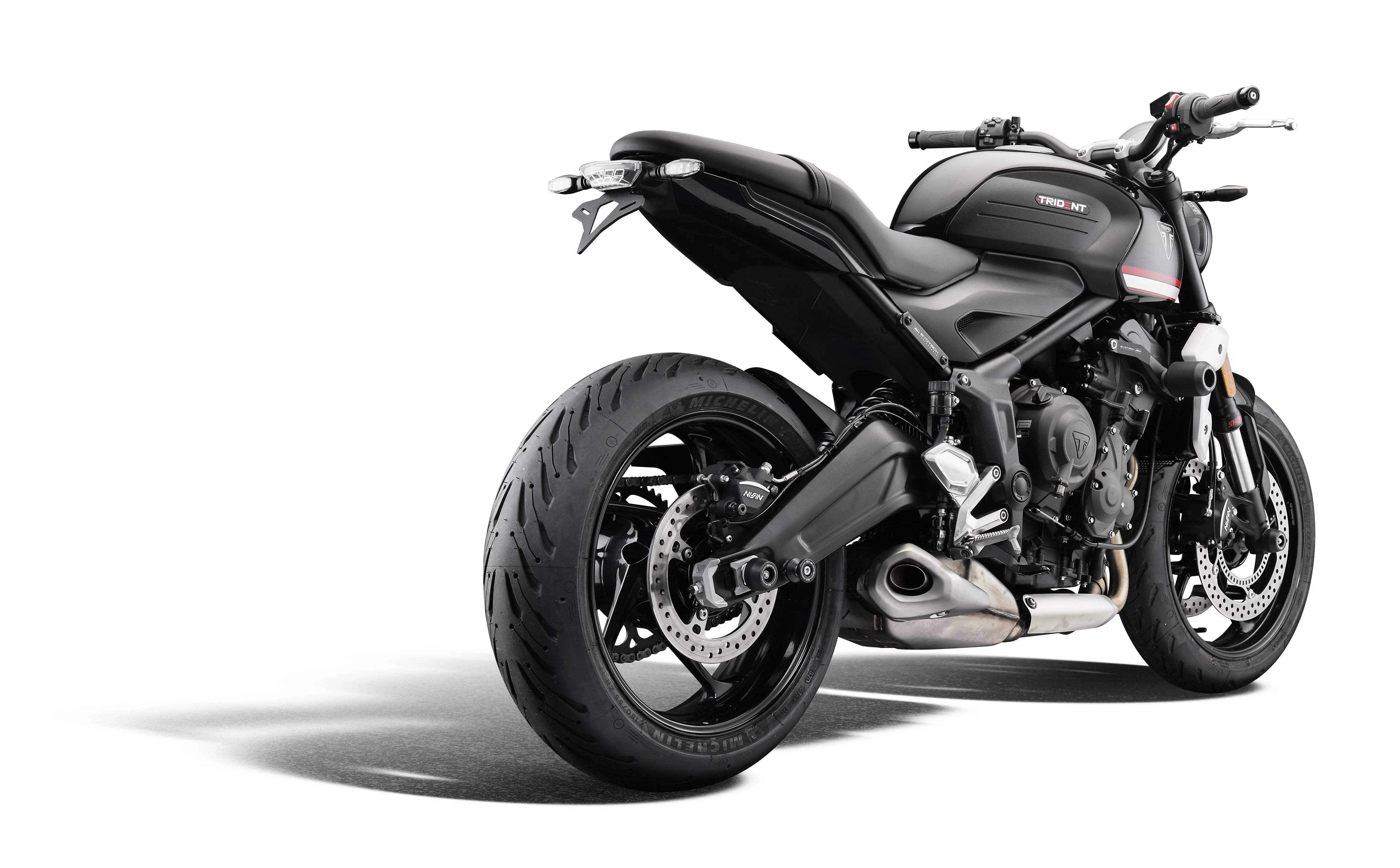Evotech Performance Spindle Bobbins Kit - Triumph Trident (2021 - 2024) - Spindle Bobbins | Evotech Performance