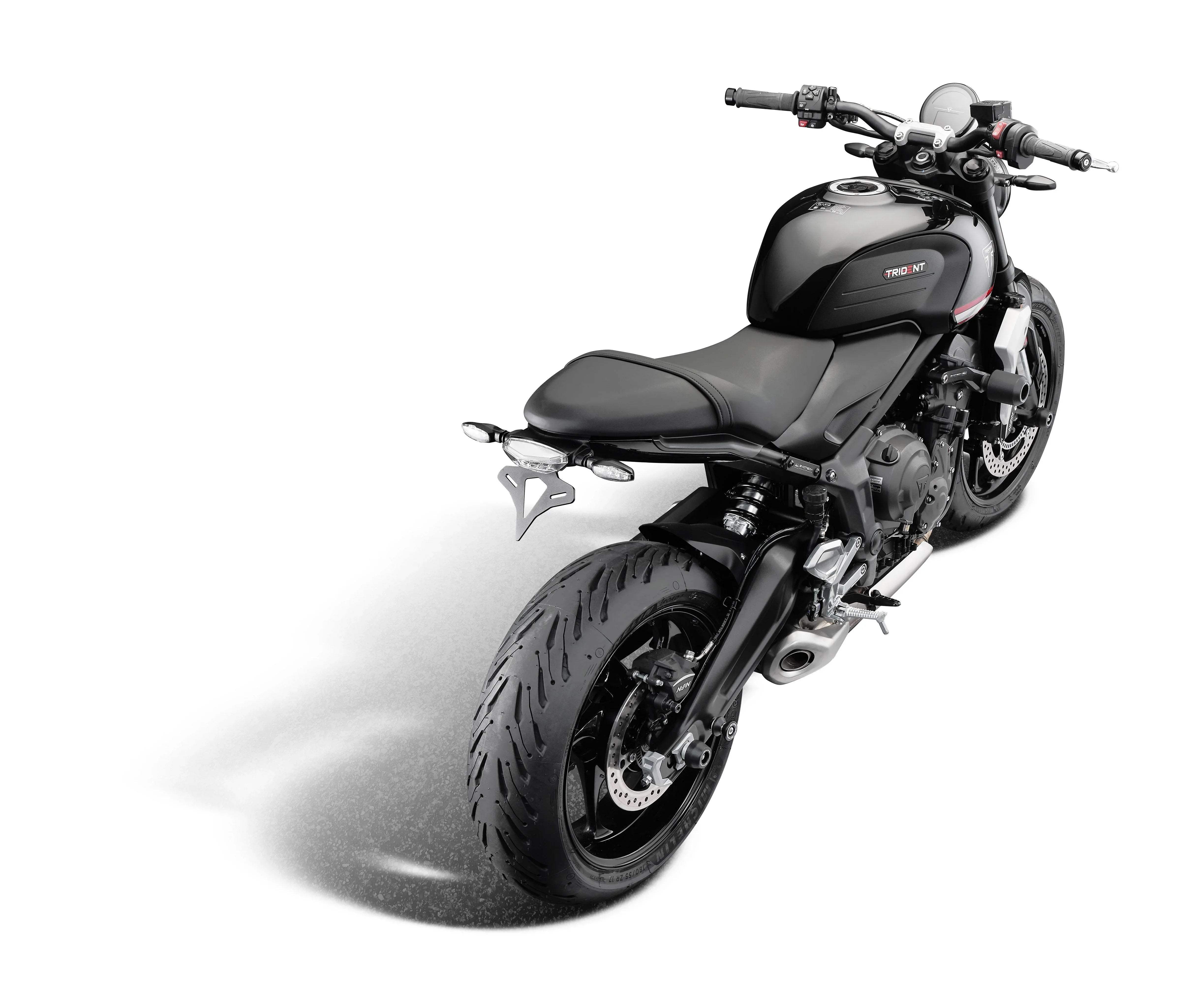 Evotech Tail Tidy - Triumph Trident (2021 - 2024) - Kennzeichenhalter | Evotech Performance