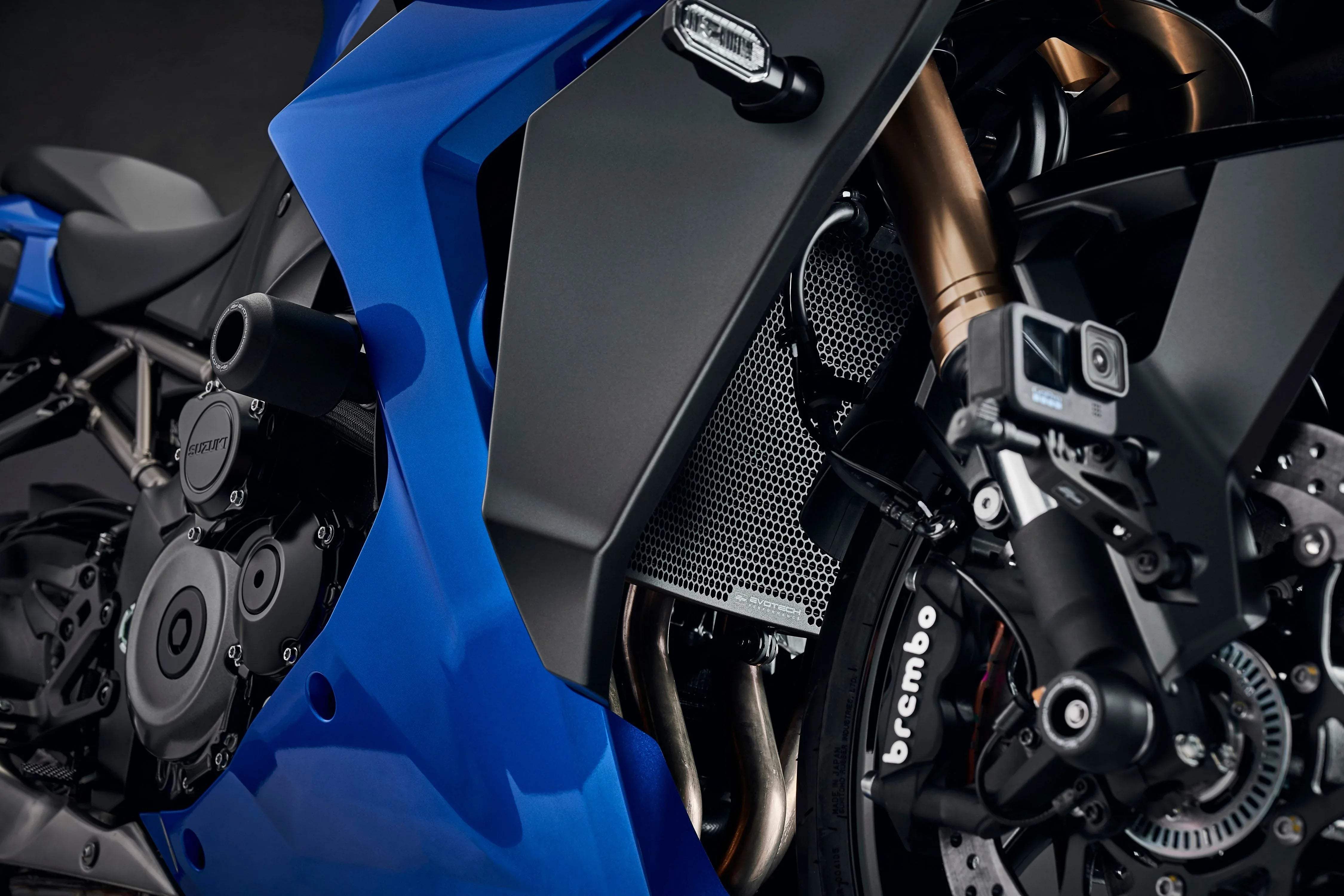 Evotech Performance Radiator Guard - Suzuki GSX-S1000GT (2022+) - Kühlerschutzgitter | Evotech Performance
