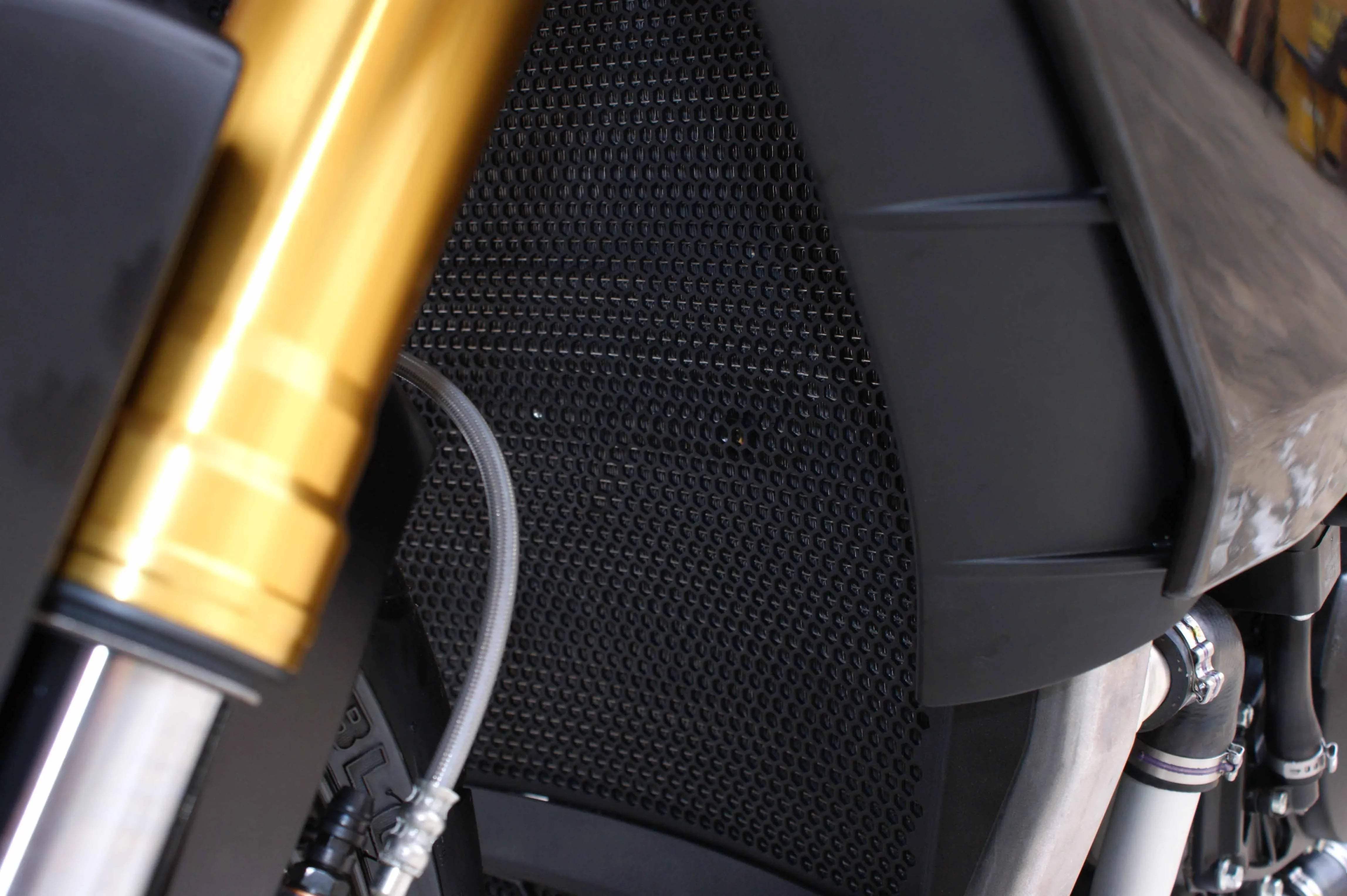 Evotech Radiator Guard - Aprilia Tuono V4 (2011-2014) - Kühlerschutzgitter | Evotech Performance