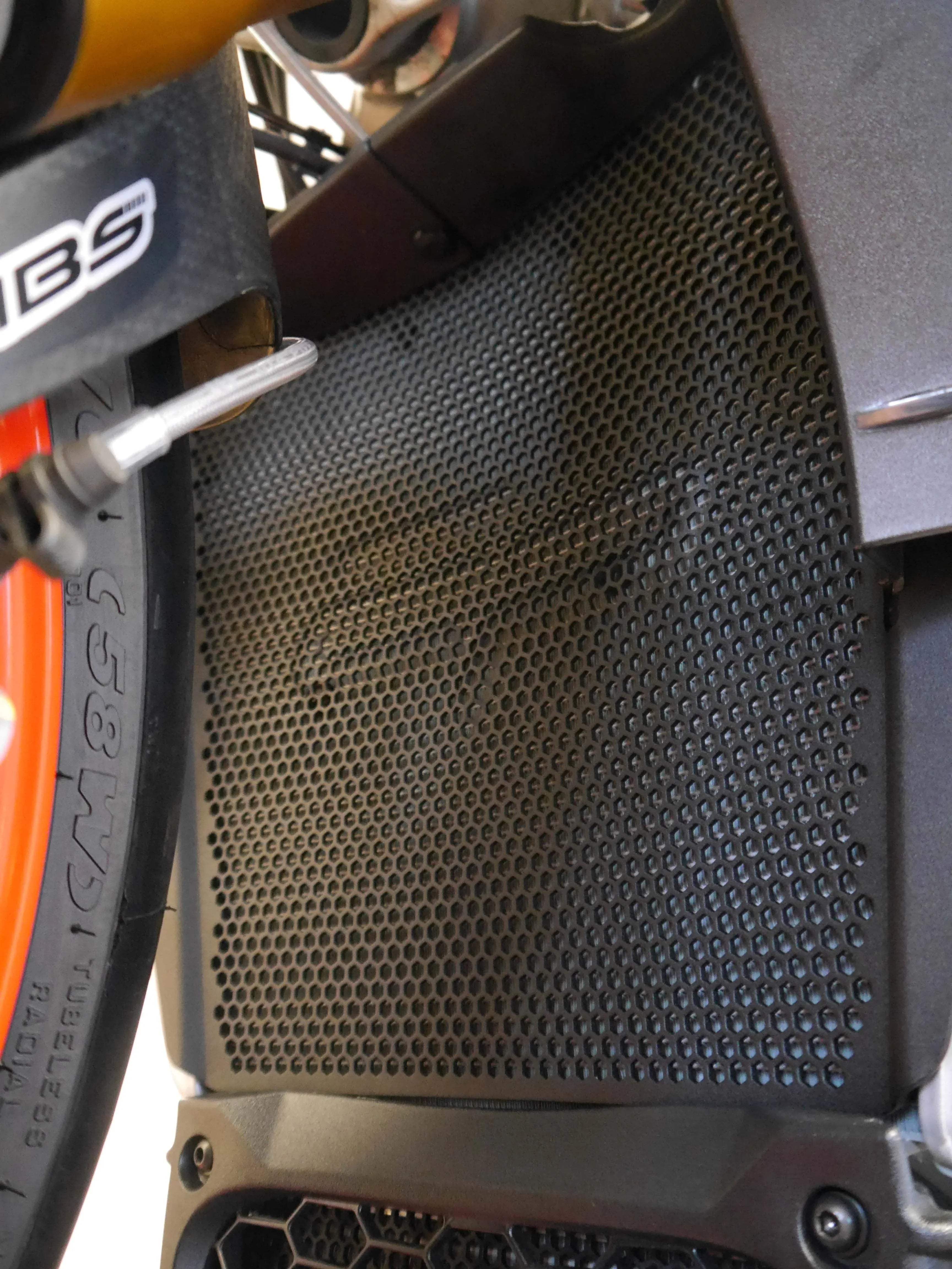 Evotech Radiator Guard - Aprilia Tuono V4 1100 RR (2017 - 2020) - Kühlerschutzgitter | Evotech Performance