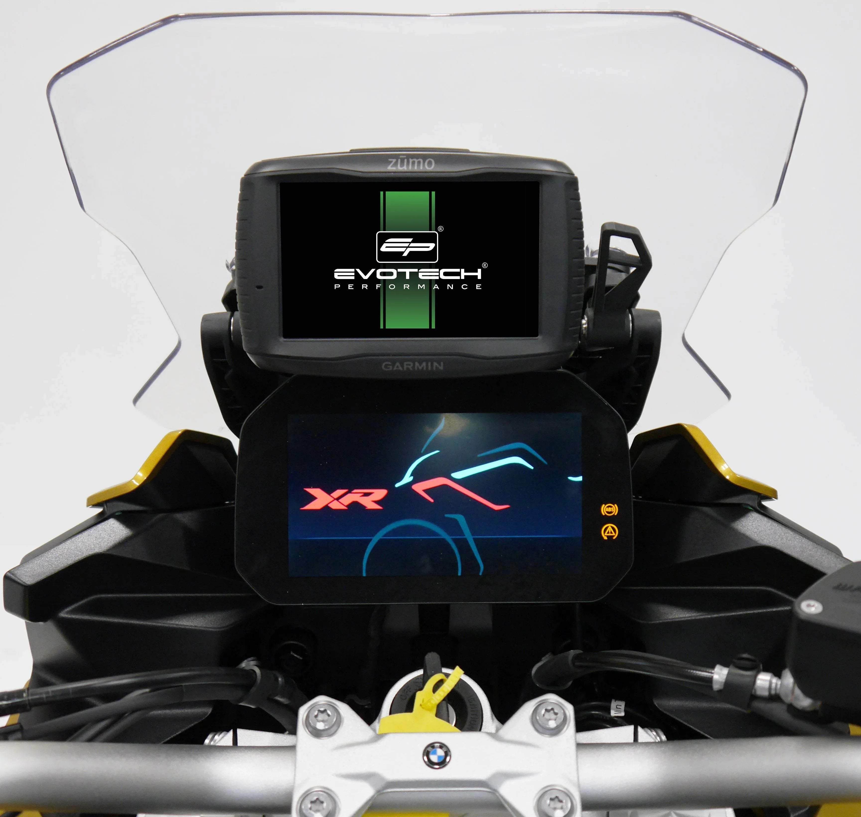Evotech Garmin Sat Nav Upper Mount - BMW F 900 XR Triple Black (2025+) - Navihalterung Garmin | Evotech Performance