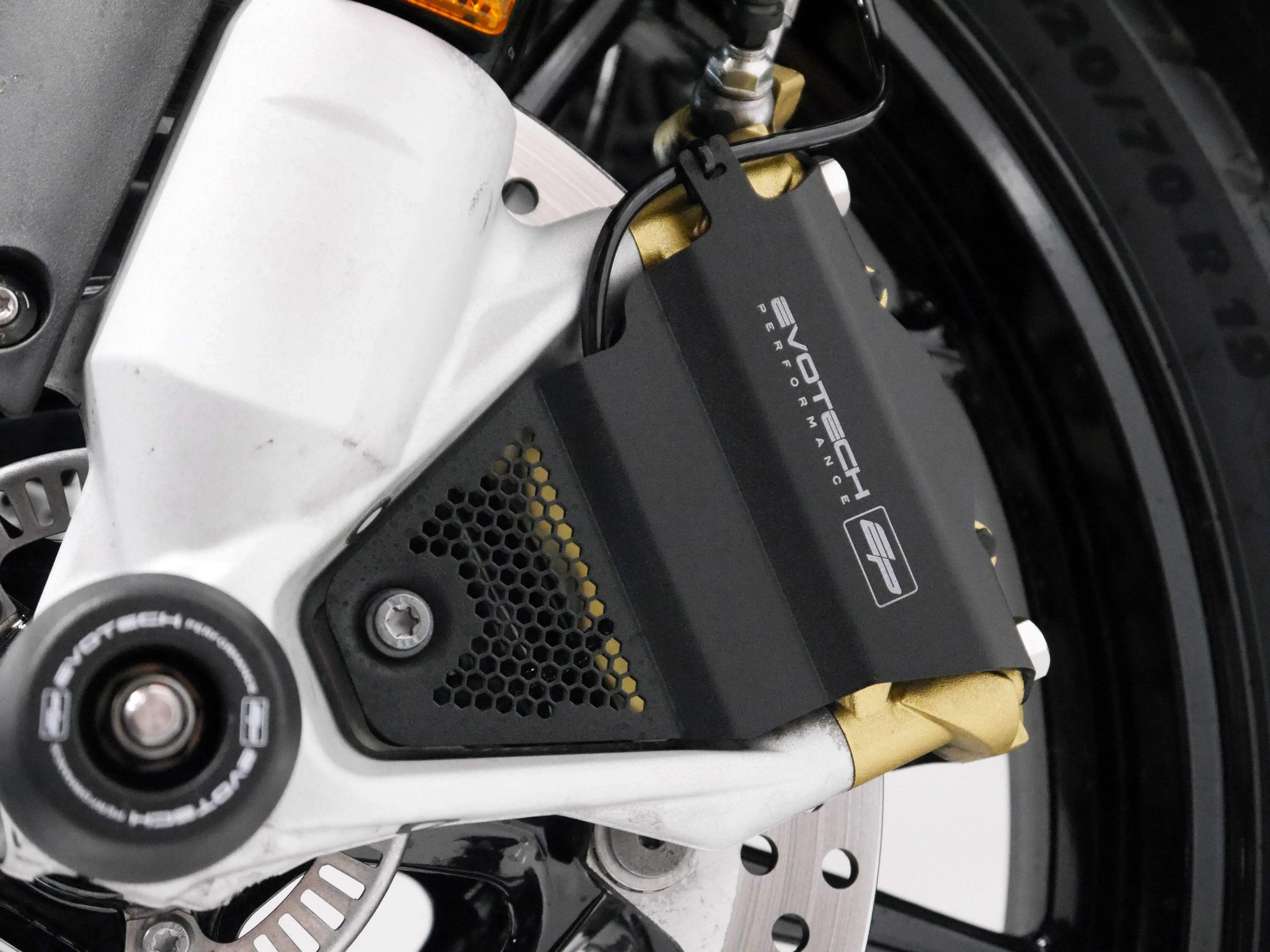 Evotech Front Caliper Guards - BMW R 1250 GS Adventure - Edition 40 Years GS (2021 - 2023) - Bremssattelschutz | Evotech Performance