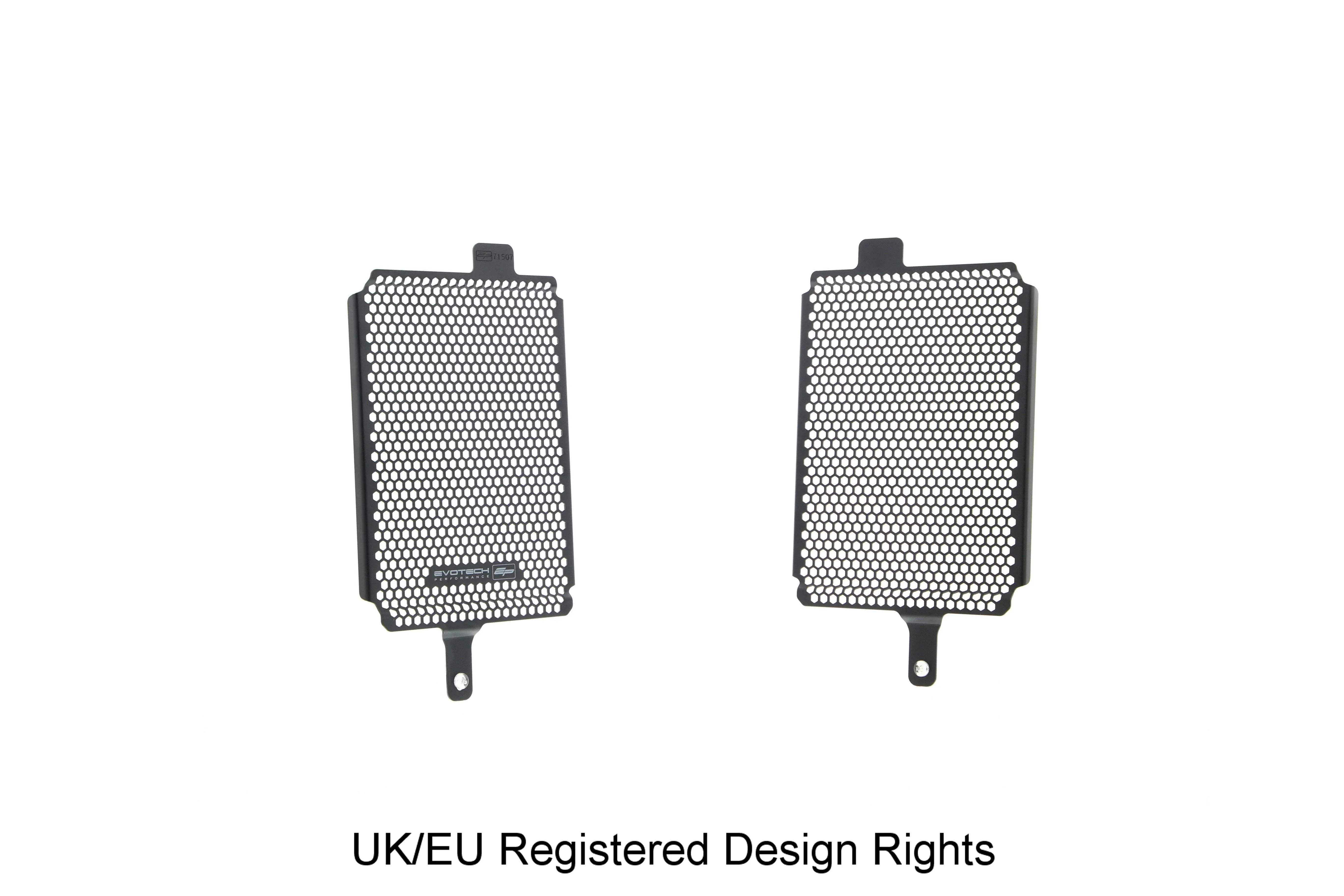 Evotech BMW R 1250 GS - Edition 40 Years GS Radiator Guards (2021 - 2023) - Kühlerschutzgitter | Evotech Performance