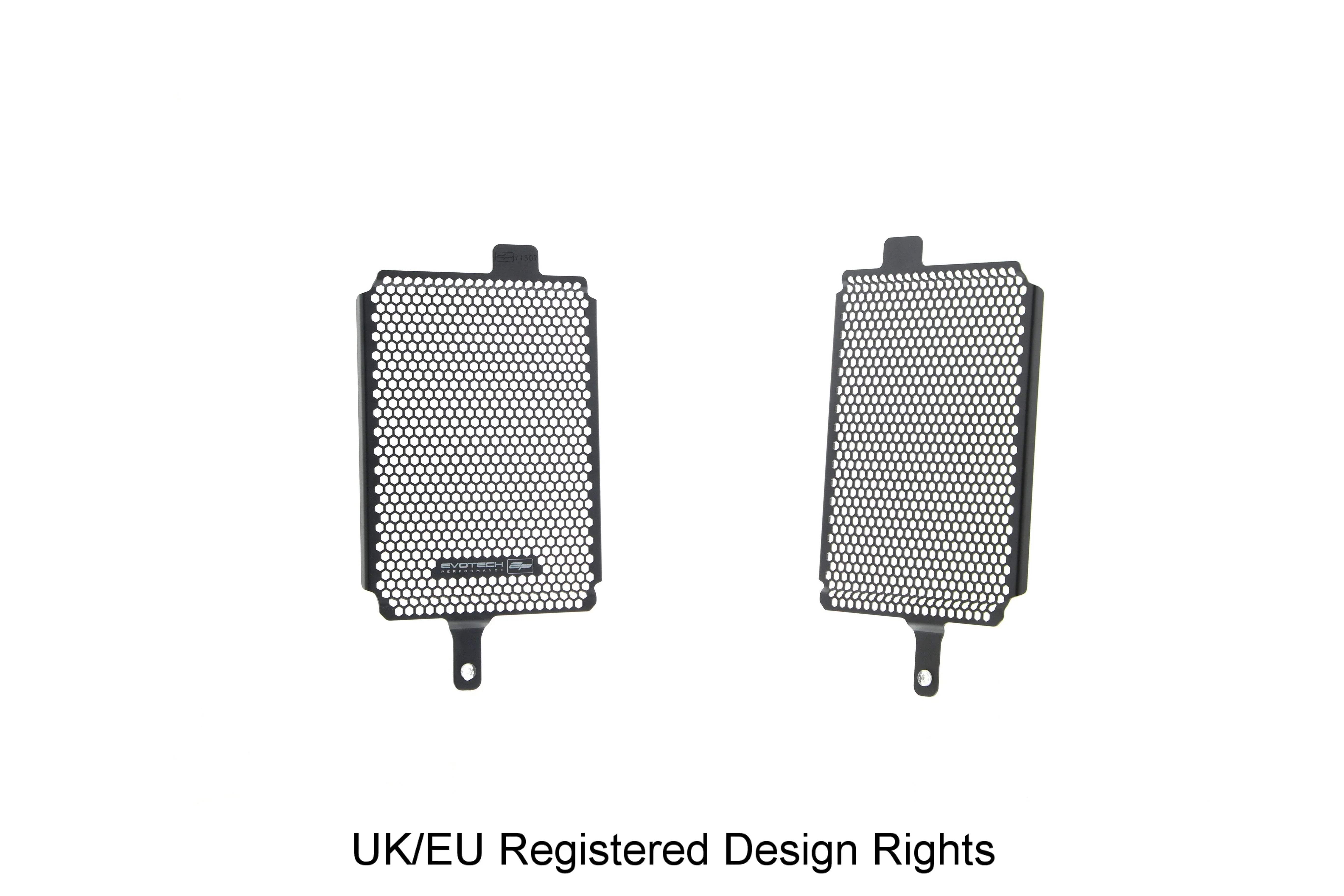 Evotech BMW R 1250 GS - Edition 40 Years GS Radiator Guards (2021 - 2023) - Kühlerschutzgitter | Evotech Performance