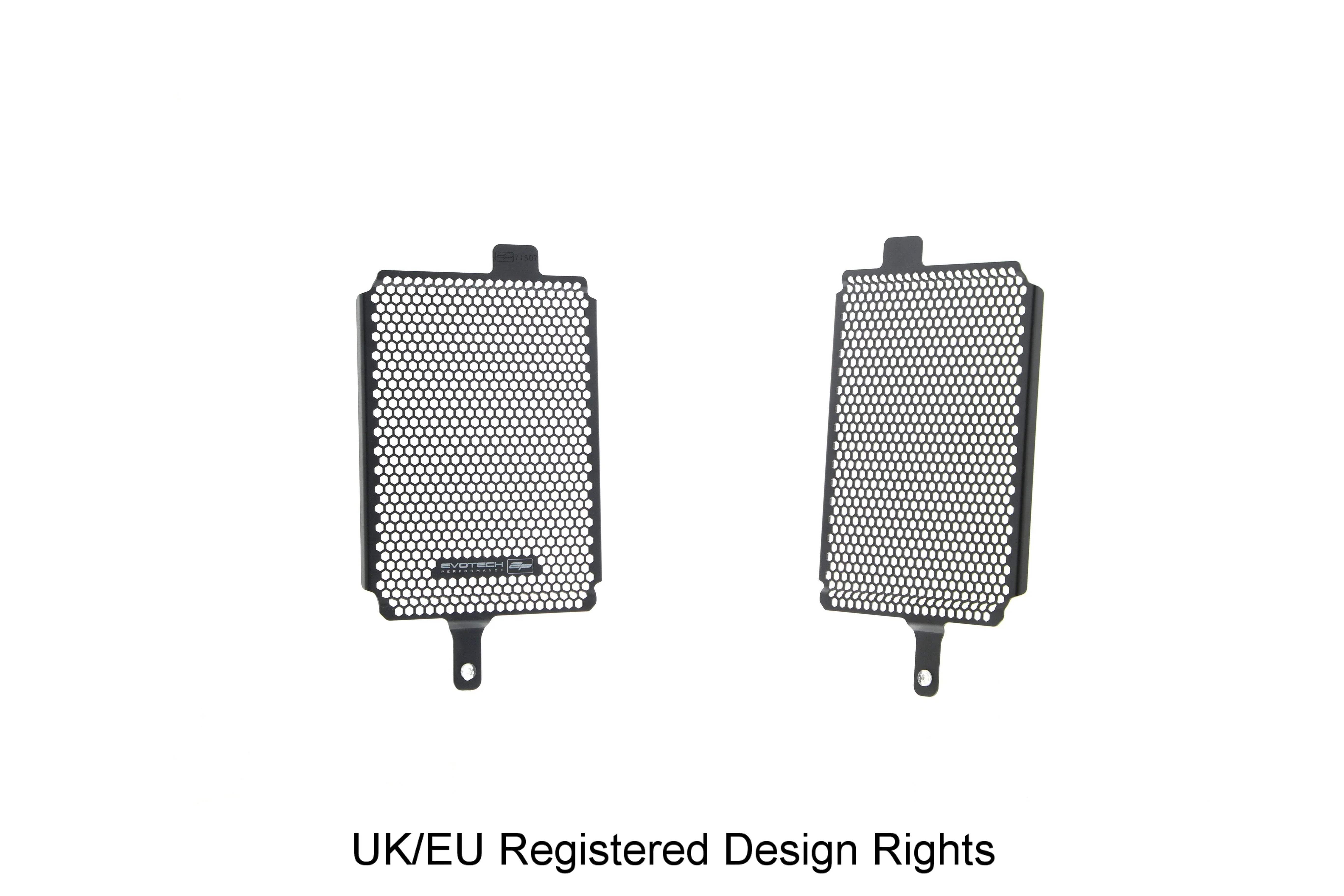 Evotech BMW R 1250 GS Rallye TE Radiator Guards (2019 - 2023) - Kühlerschutzgitter | Evotech Performance