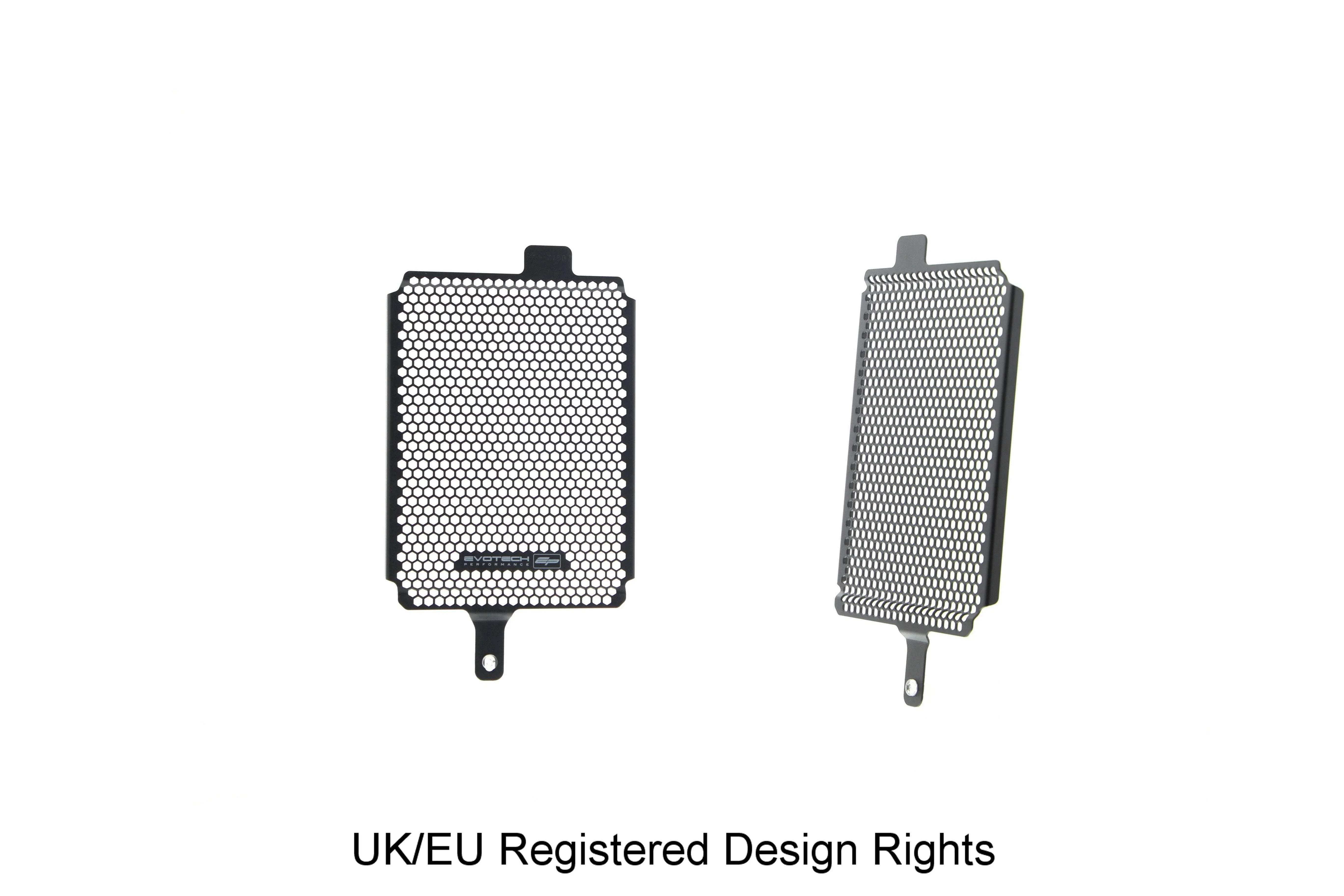 Evotech BMW R 1250 GS Rallye TE Radiator Guards (2019 - 2023) - Kühlerschutzgitter | Evotech Performance