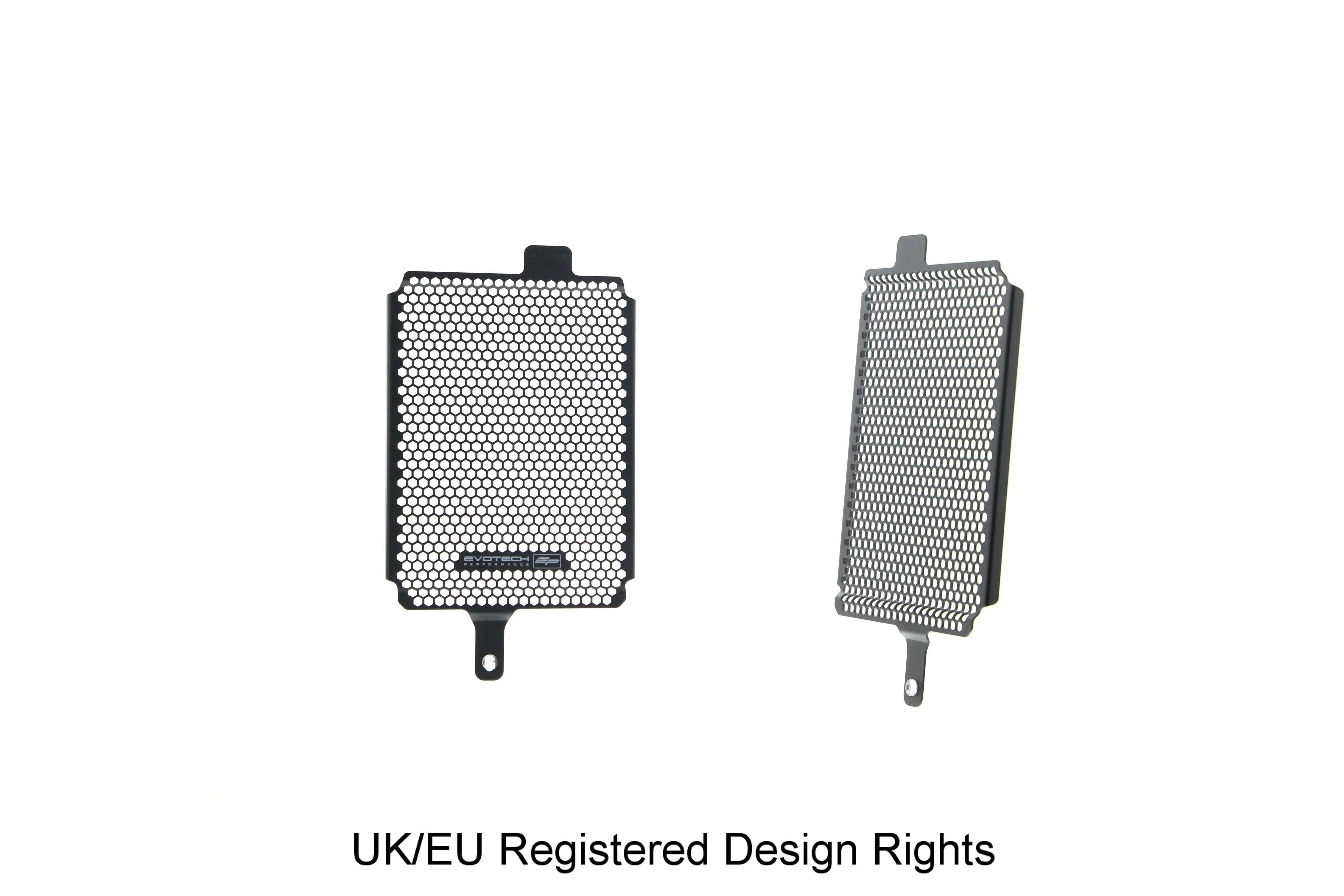 Evotech BMW R 1250 GS - Edition 40 Years GS Radiator Guards (2021 - 2023) - Kühlerschutzgitter | Evotech Performance