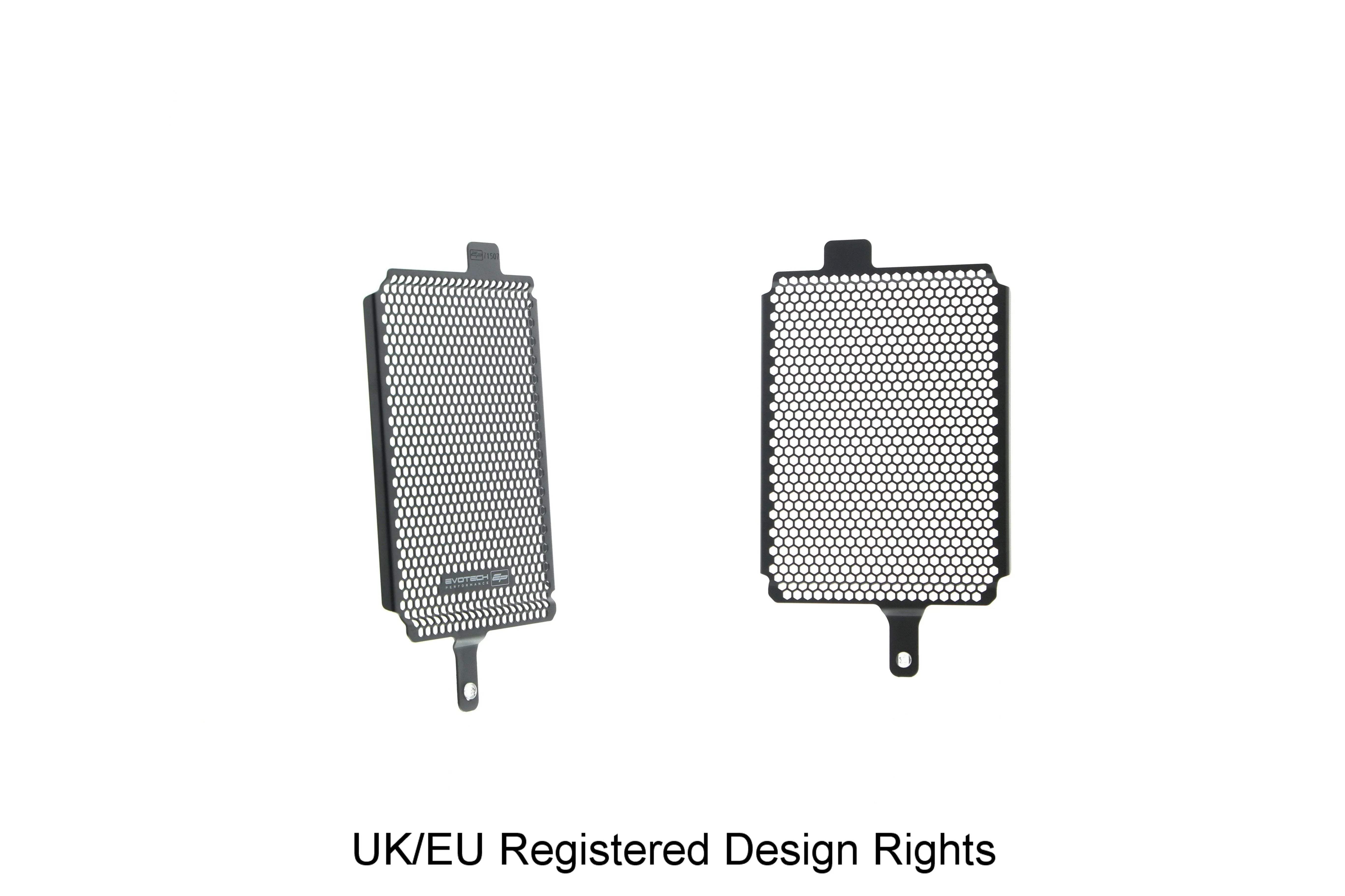 Evotech BMW R 1250 GS Adventure - Edition 40 Years GS Radiator Guards (2021 - 2023) - Kühlerschutzgitter | Evotech Performance