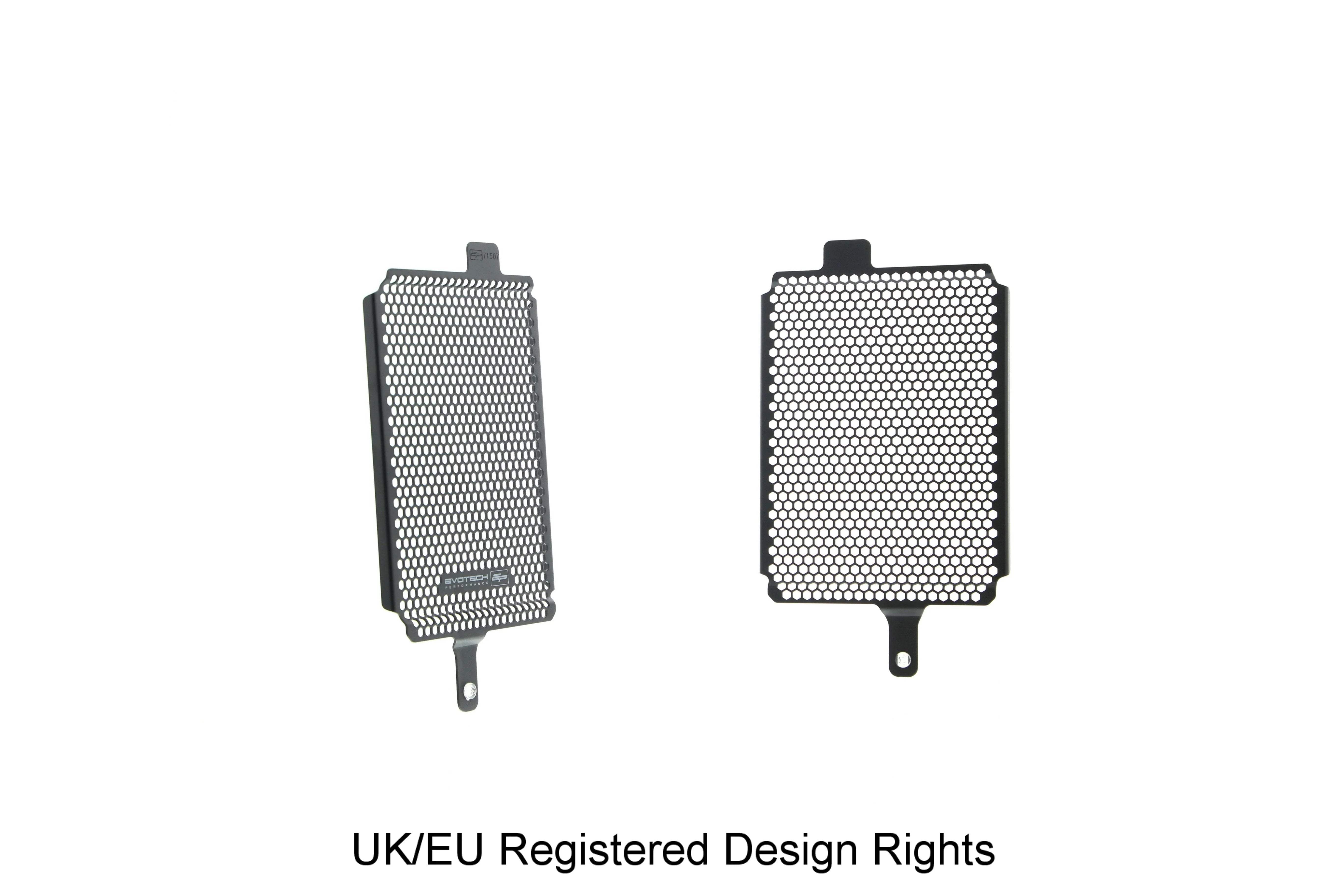 Evotech BMW R 1250 GS - Edition 40 Years GS Radiator Guards (2021 - 2023) - Kühlerschutzgitter | Evotech Performance