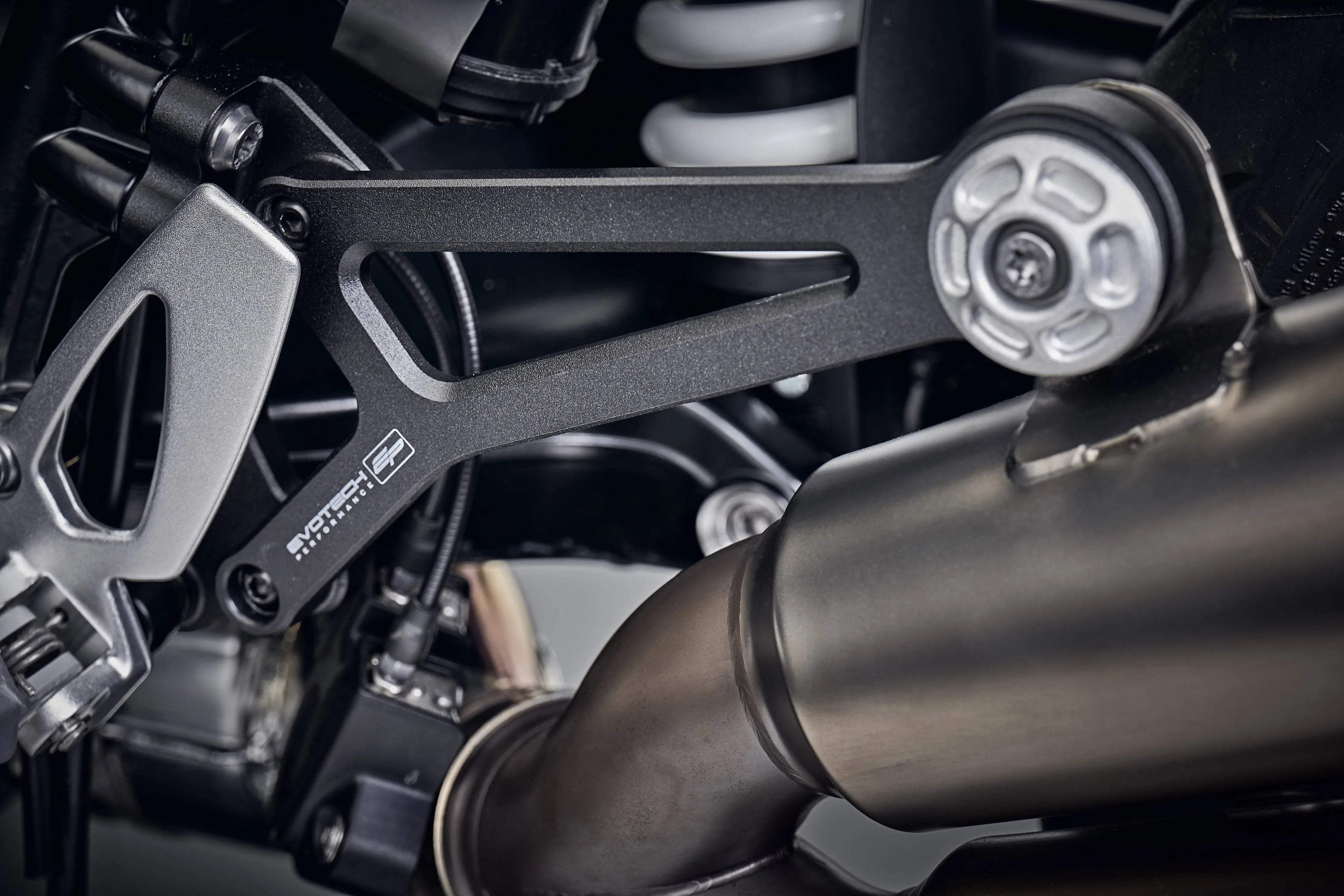 Evotech BMW R nineT Pure Exhaust Hanger (2017+) - Auspuffhalterung | Evotech Performance