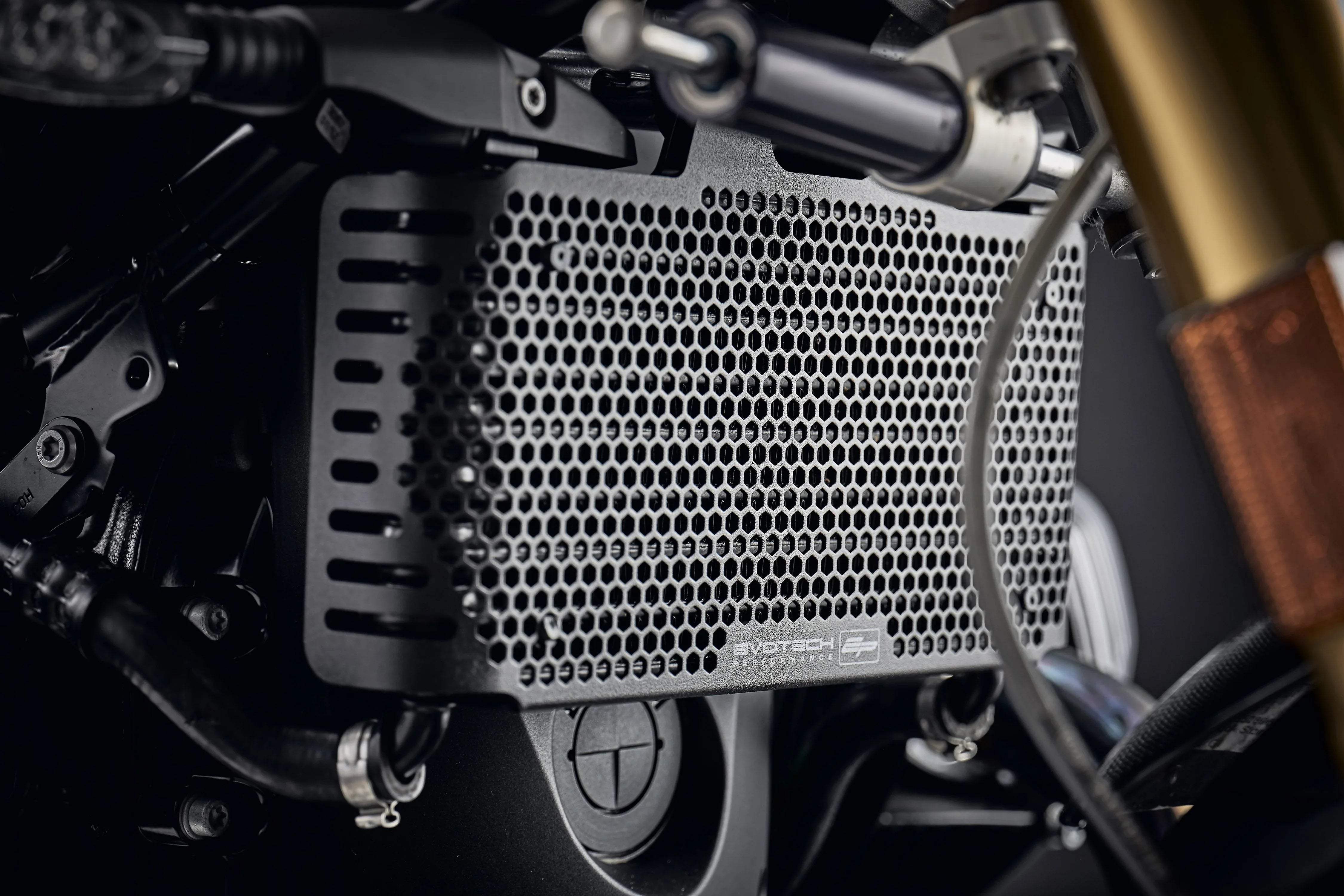 Evotech BMW R nineT Oil Cooler Guard 2013 - 2016 - Kühlerschutzgitter | Evotech Performance