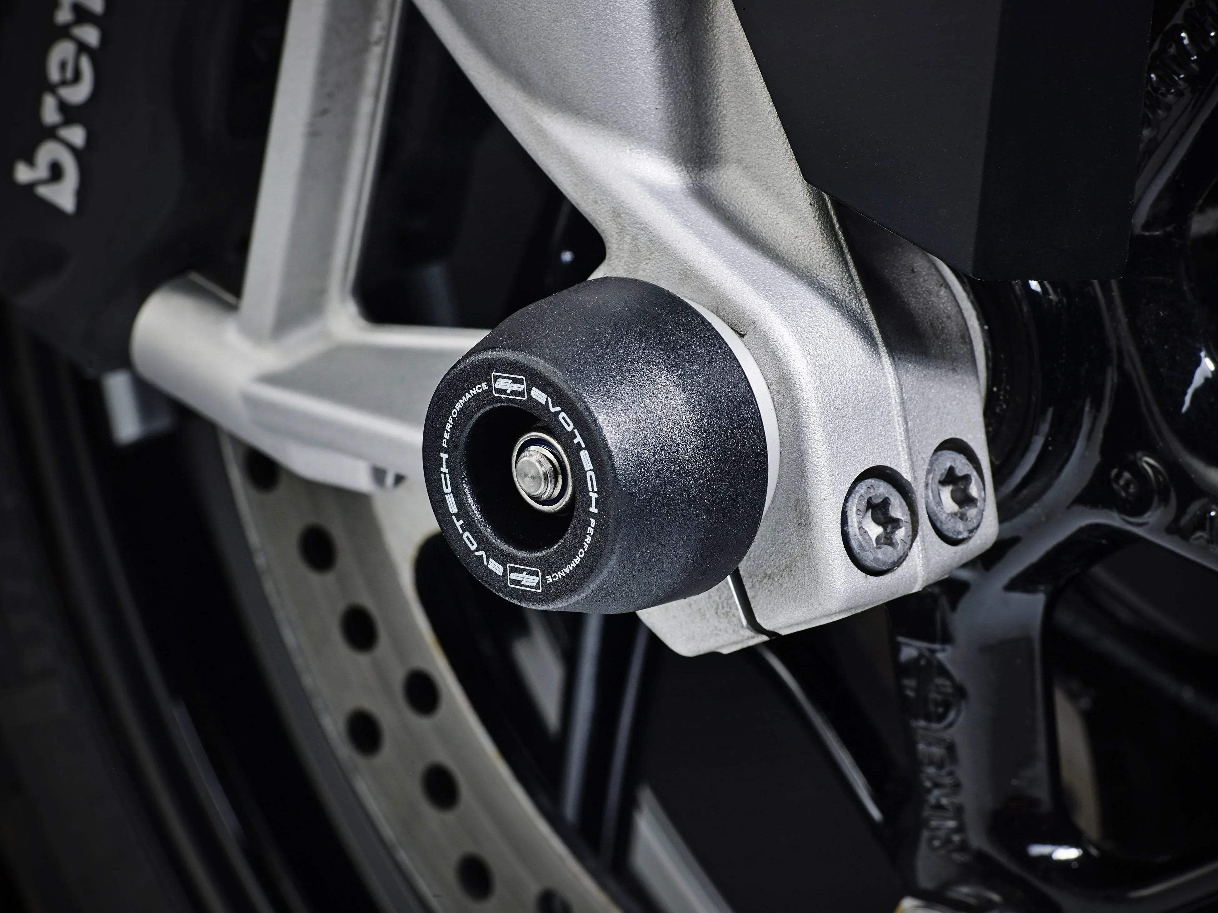 Evotech Front Spindle Bobbins - BMW R 1250 GS Rallye (2019 - 2023) - Spindle Bobbins | Evotech Performance