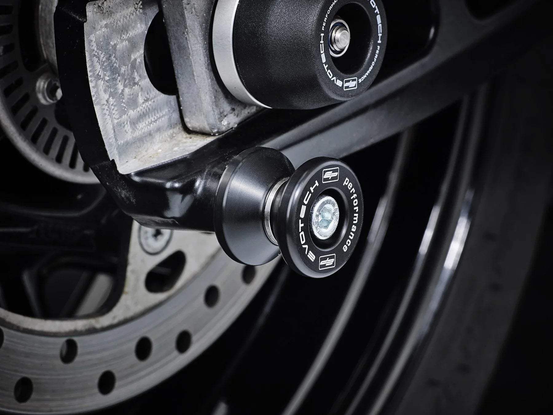 Evotech Paddock Stand Bobbins - BMW S 1000 XR Sport (2018-2019) - Alu Bobbins | Evotech Performance