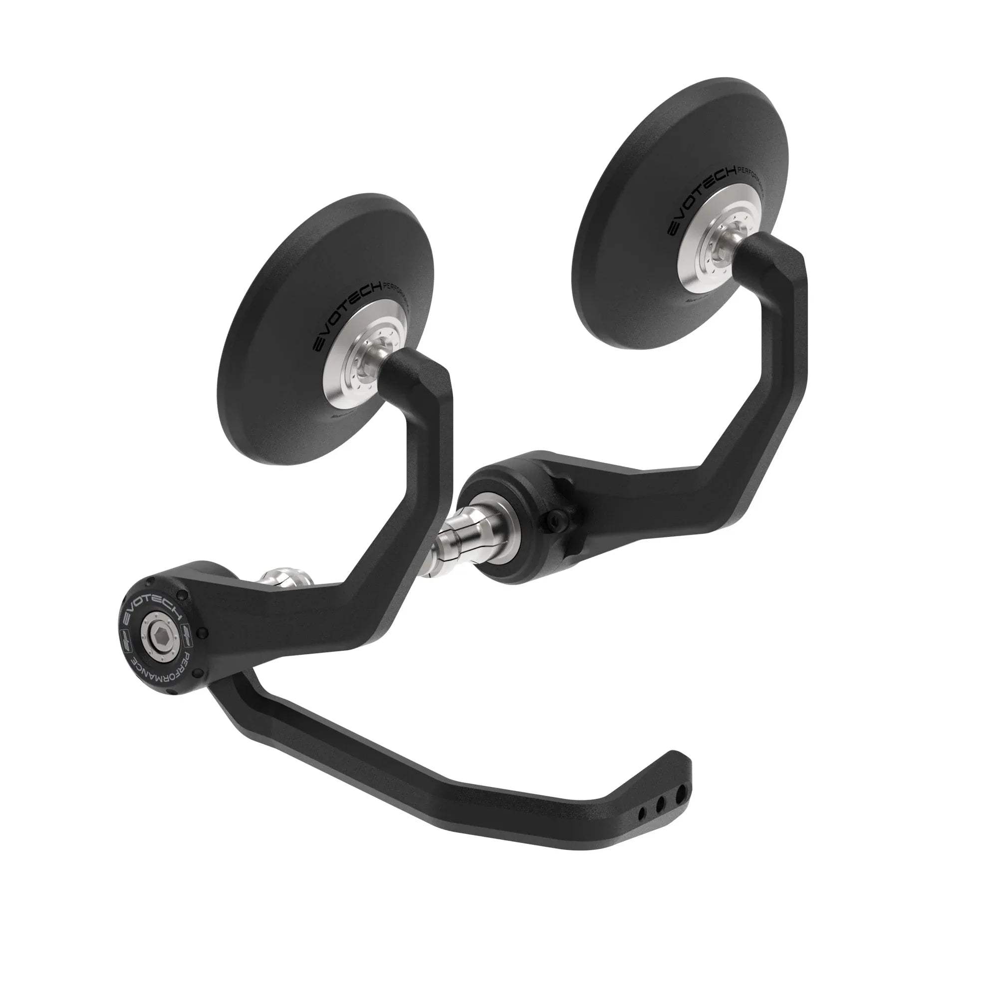 Evotech Bar End Mirrors / Brake Protector (Retro) - CFMoto 300NK (2022+) - Lenkerendspiegel / Bremshebelschutz | Evotech Performance